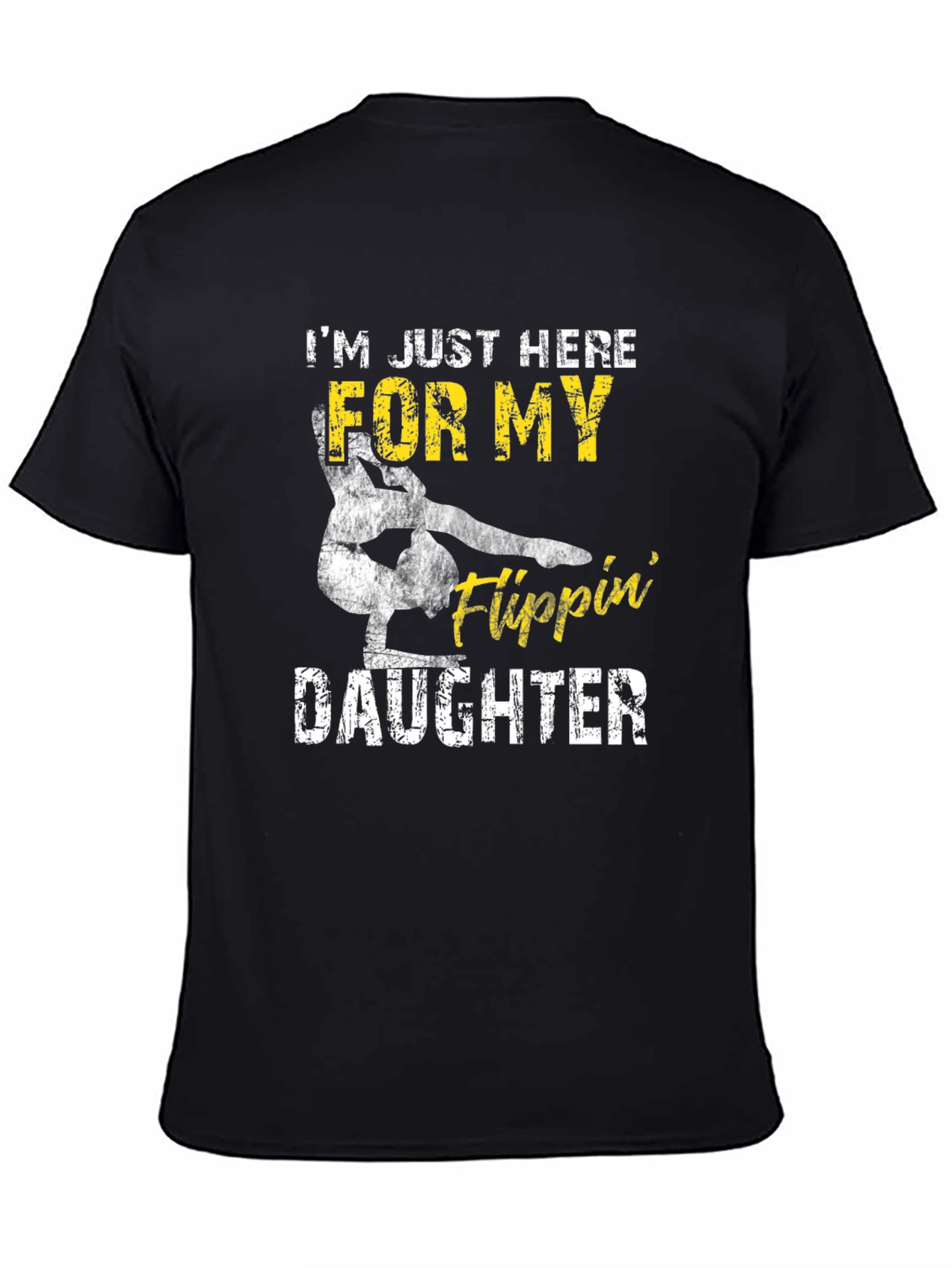Gymnastics Dad Tee: Flippin Daughter T-Shirt