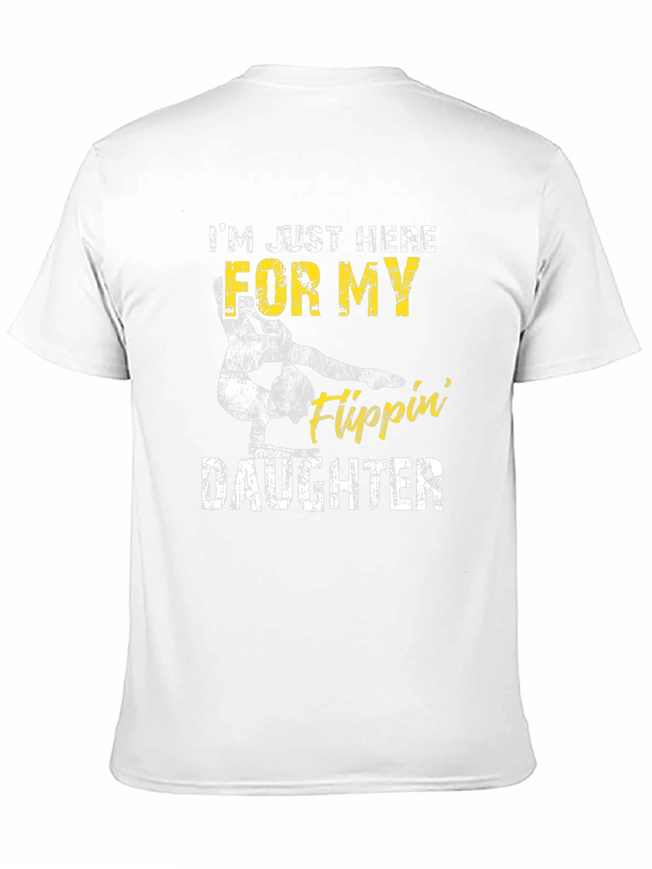 Gymnastics Dad Tee: Flippin Daughter T-Shirt