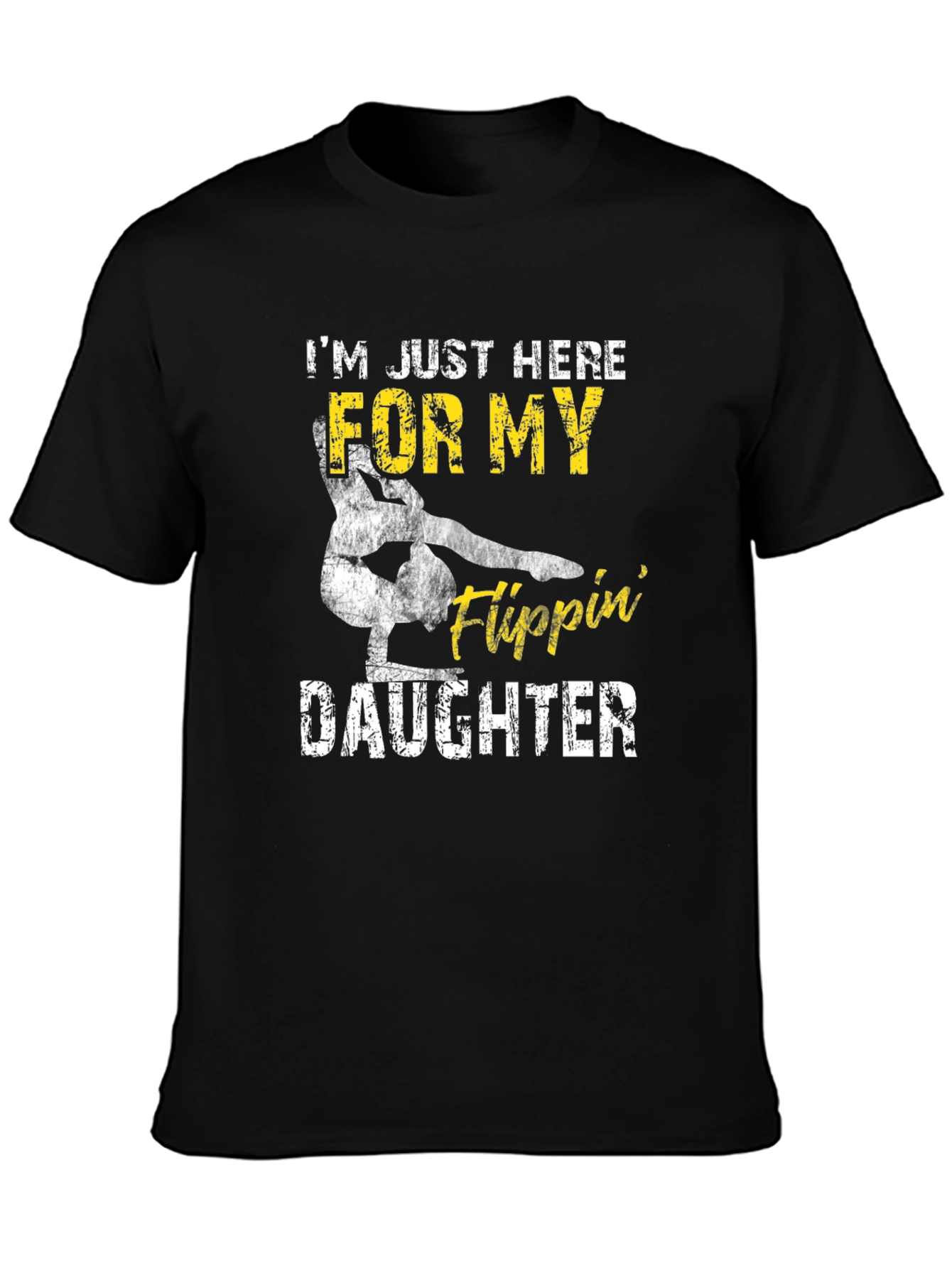 Gymnastics Dad Tee: Flippin Daughter T-Shirt