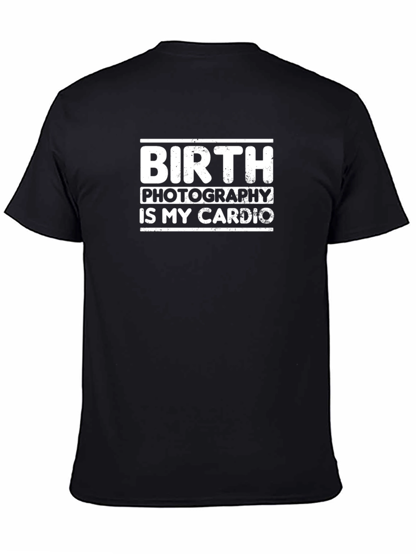 Birth Photography Cardio T-Shirt - Funny Photographer Tee