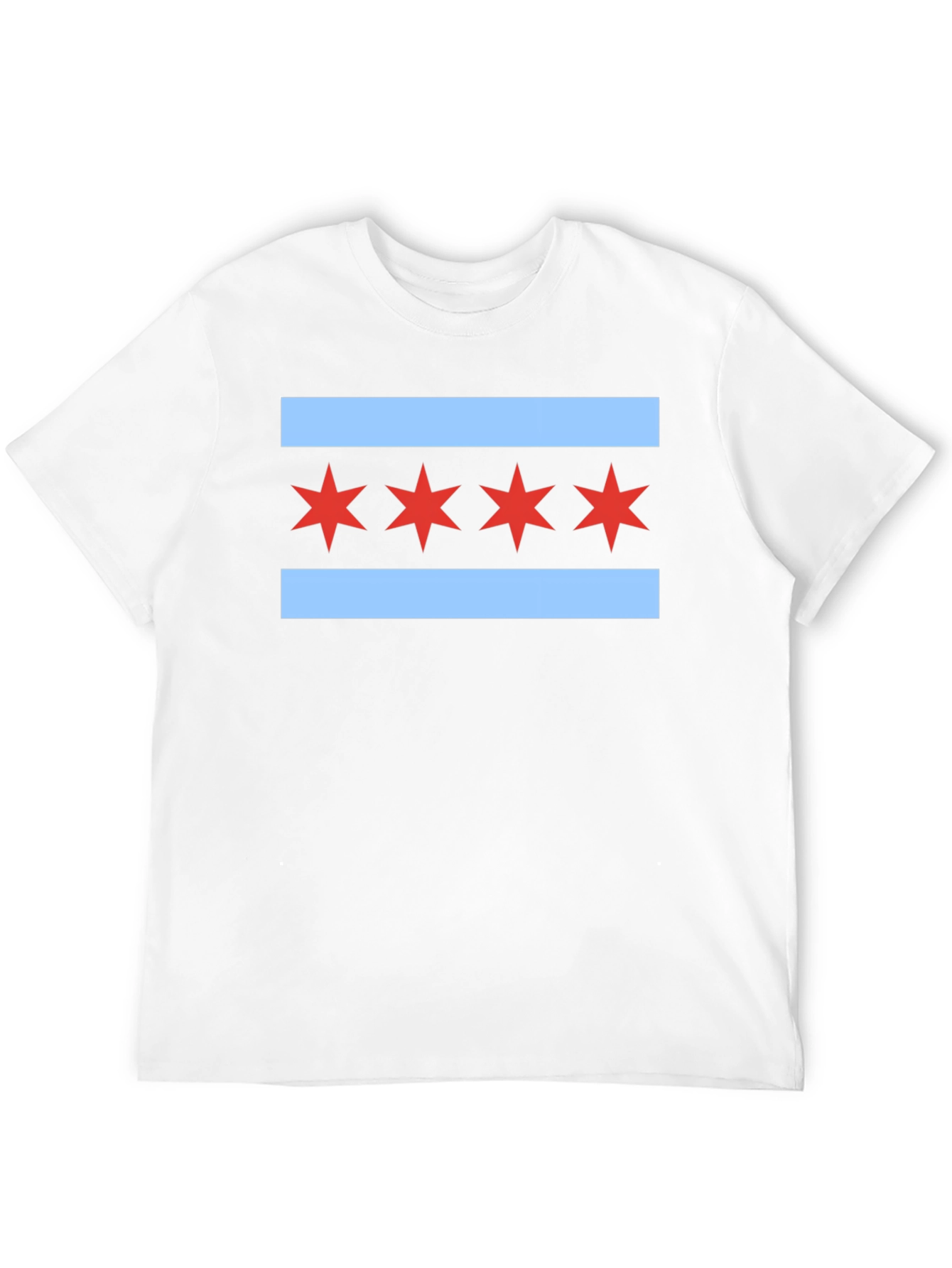 Chicago Flag Graphic Tee - City Pride T-Shirt