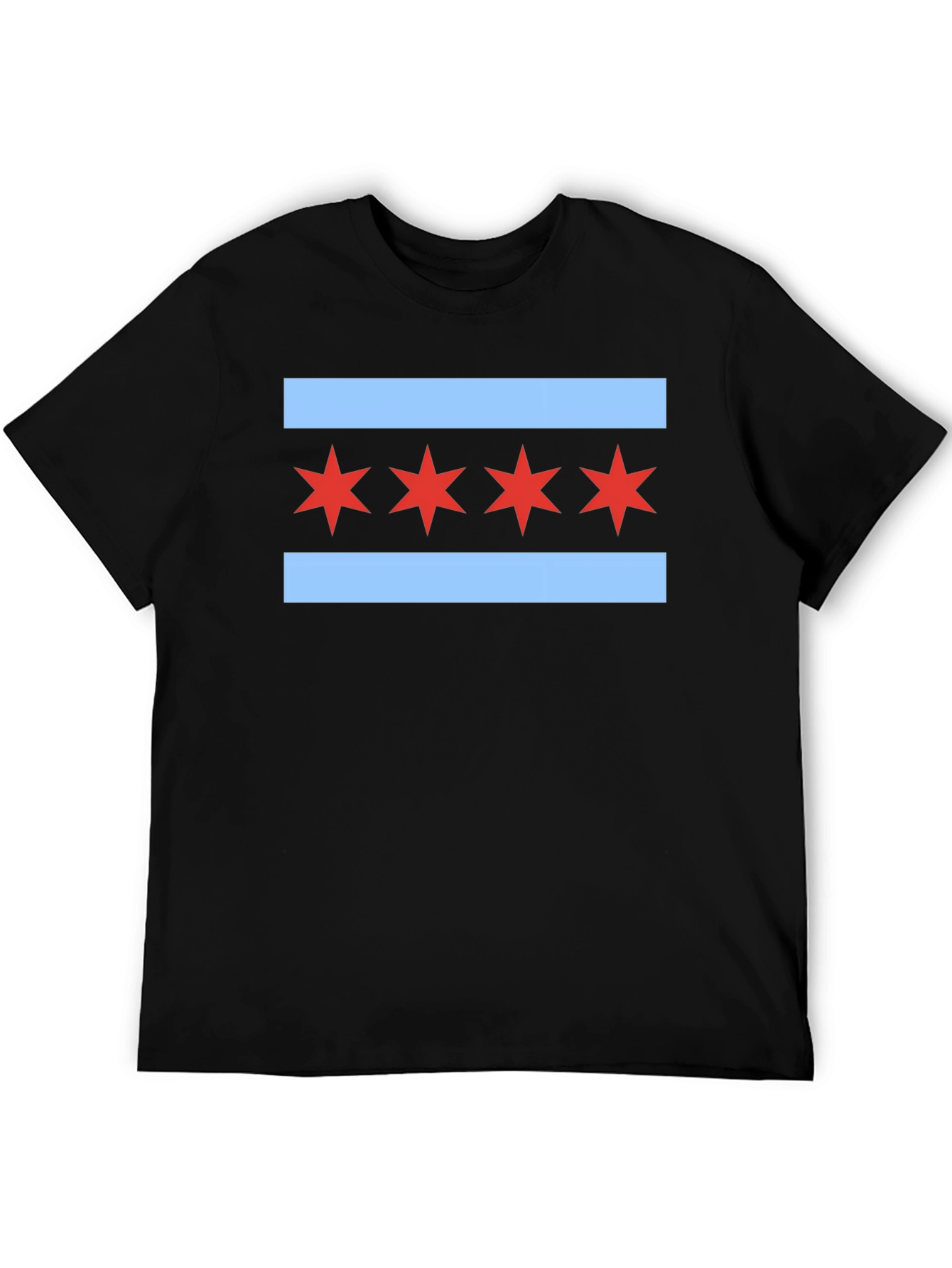 Chicago Flag Graphic Tee - City Pride T-Shirt