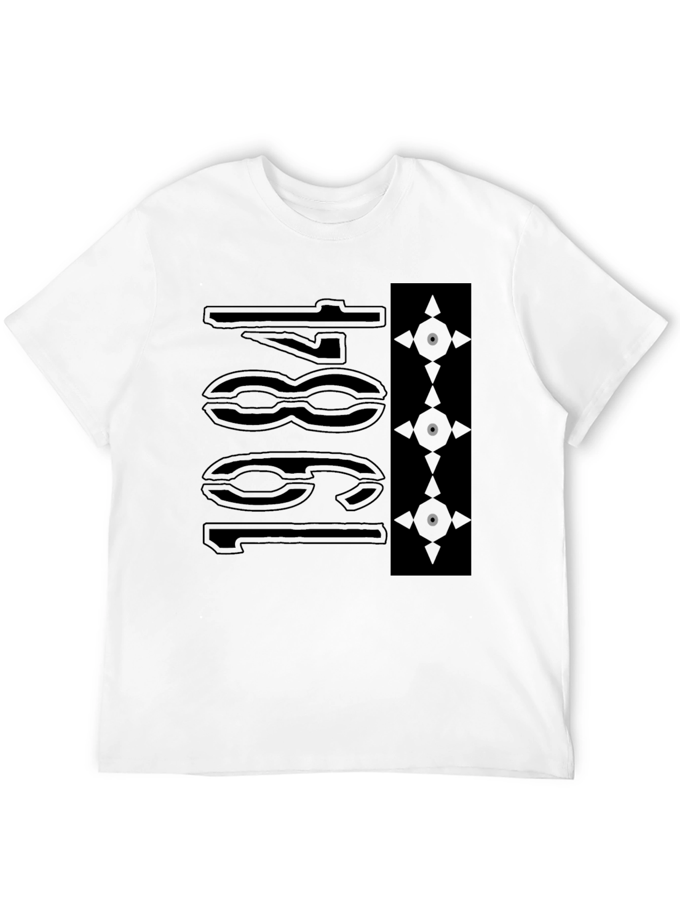 Abstract Graphic T-Shirt - Modern Streetwear Style