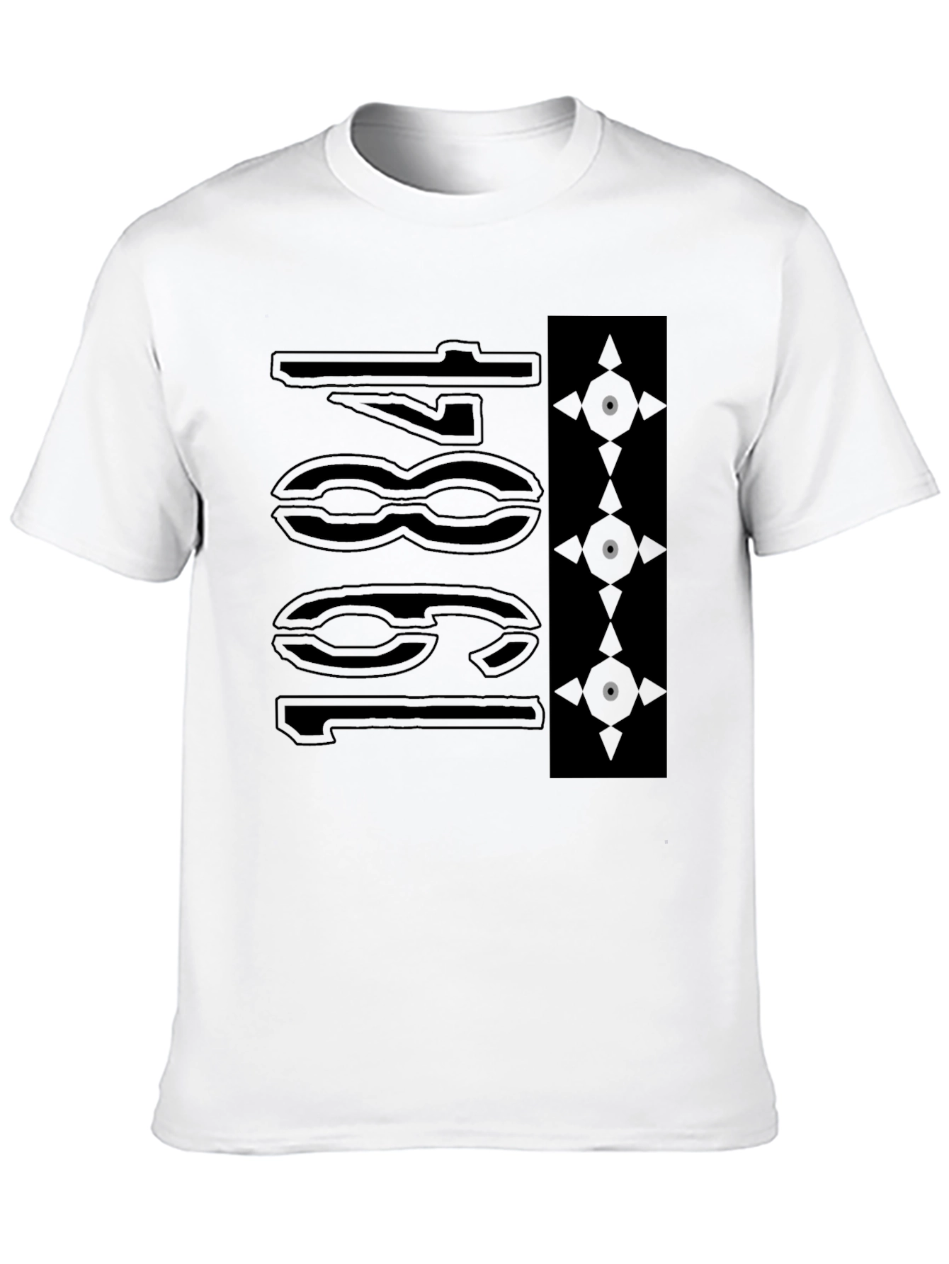 Abstract Graphic T-Shirt - Modern Streetwear Style