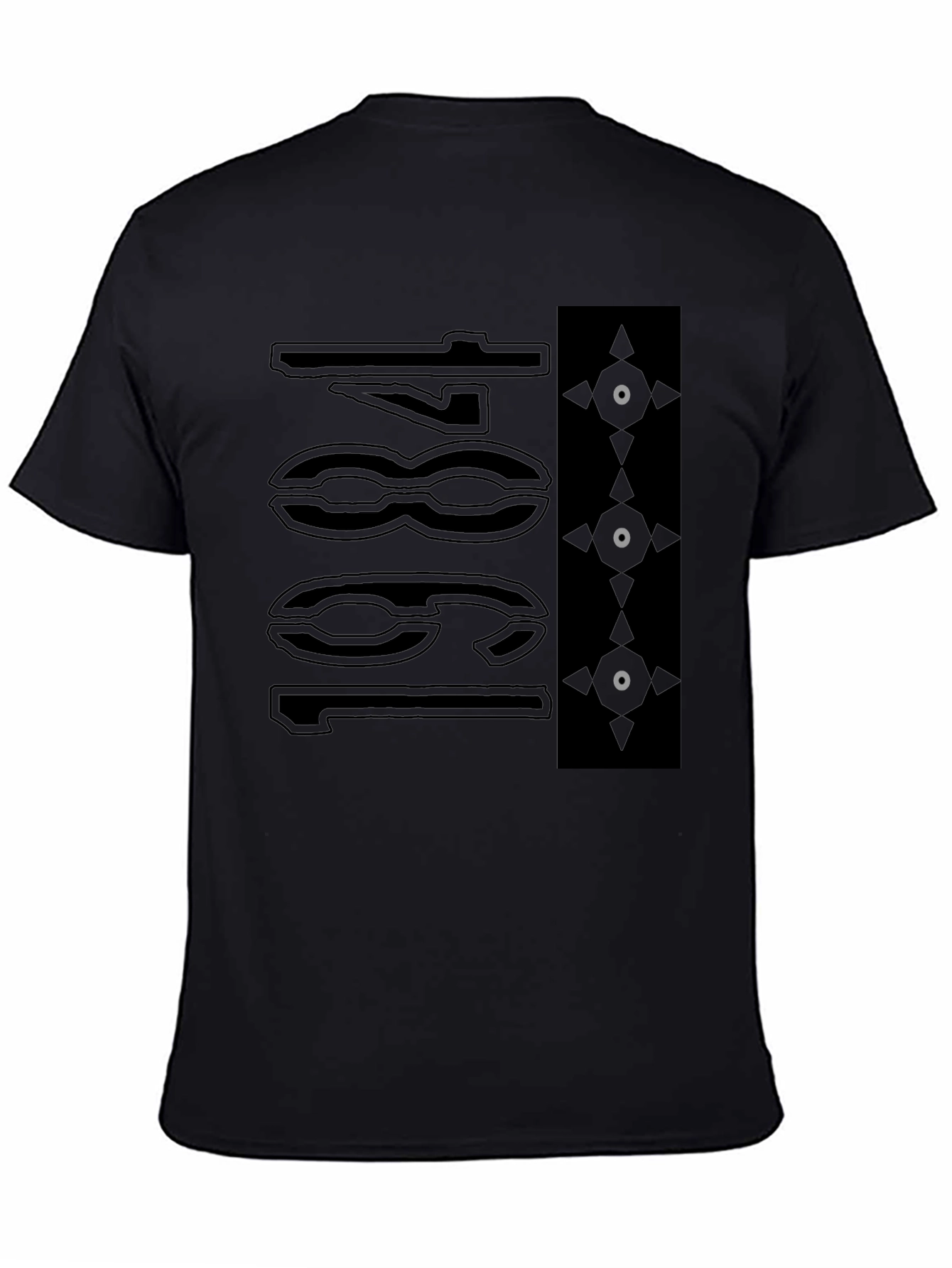Abstract Graphic T-Shirt - Modern Streetwear Style