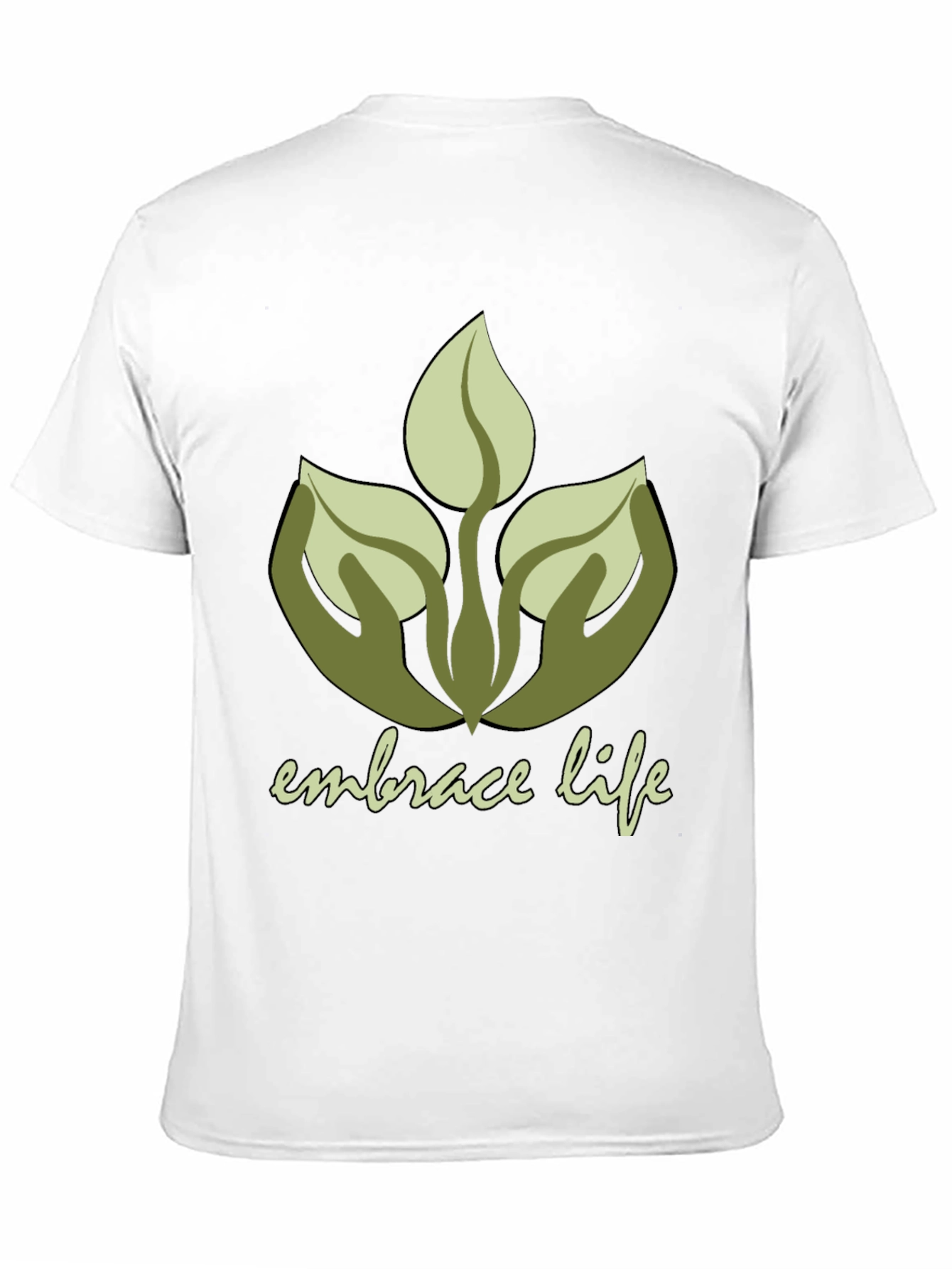 Embrace Life Graphic Tee - Nature Lover Shirt