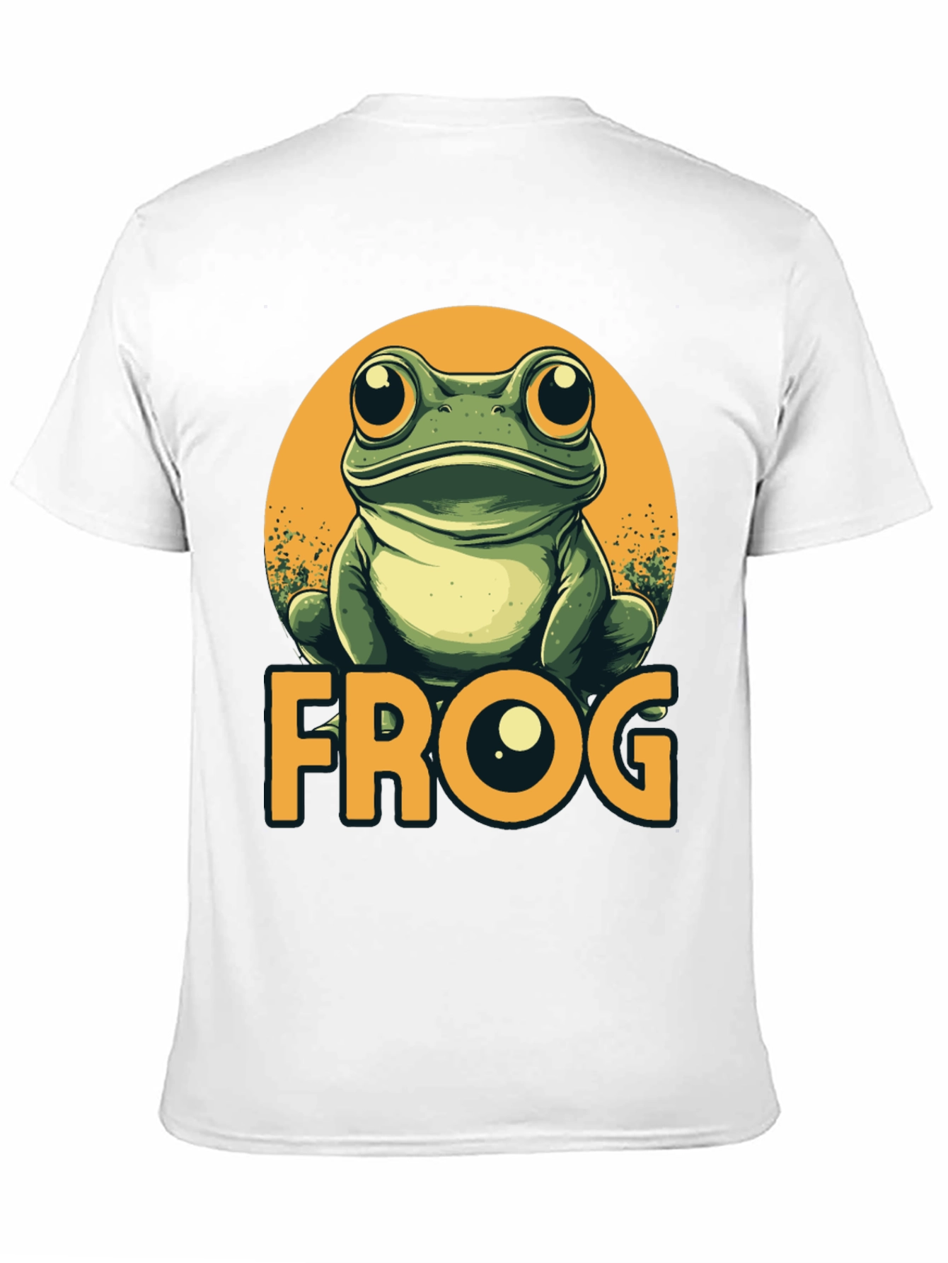 Frog Graphic T-Shirt - Mens Crew Neck Tee