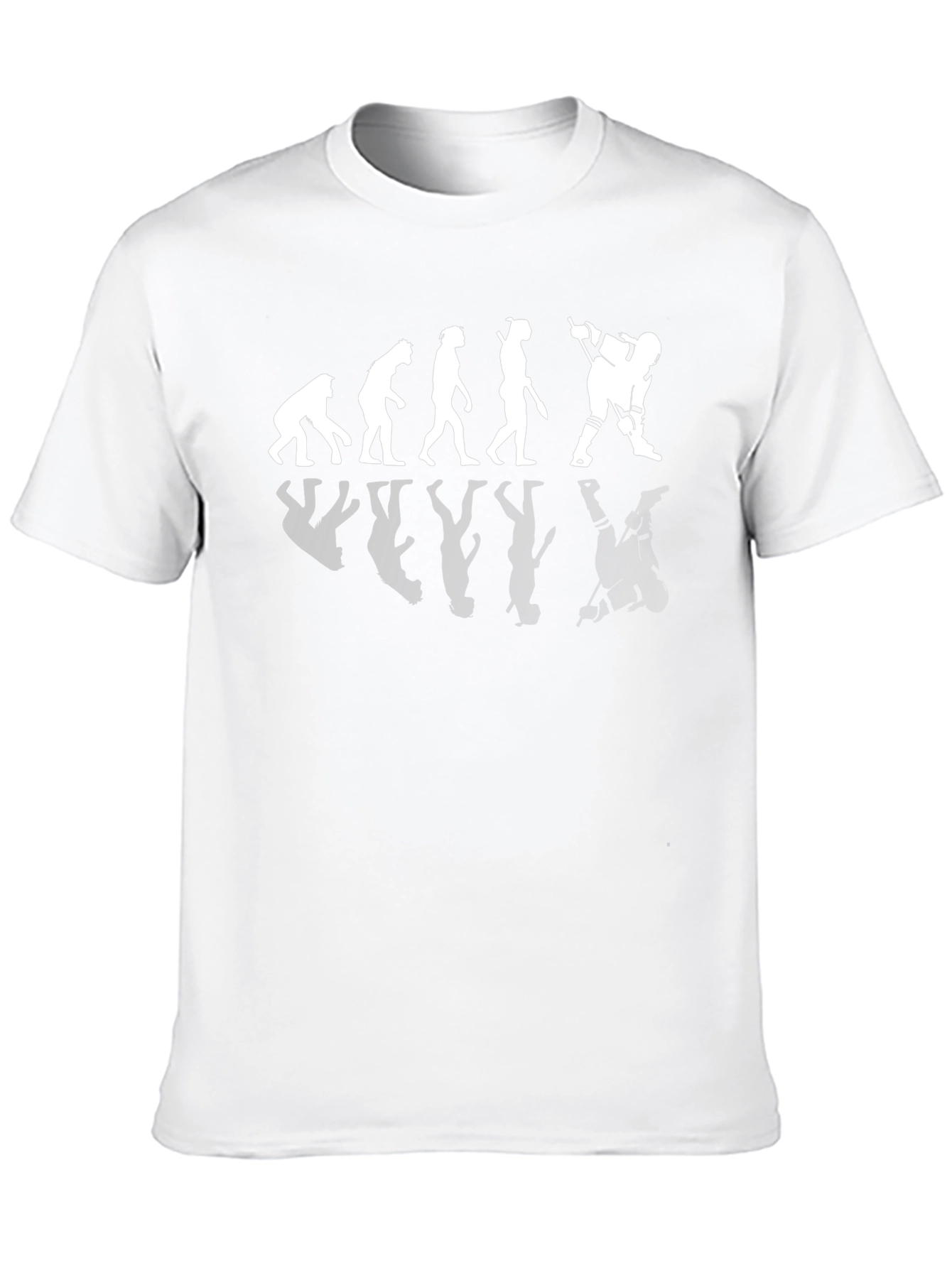 Hockey Evolution T-Shirt - Funny Graphic Tee