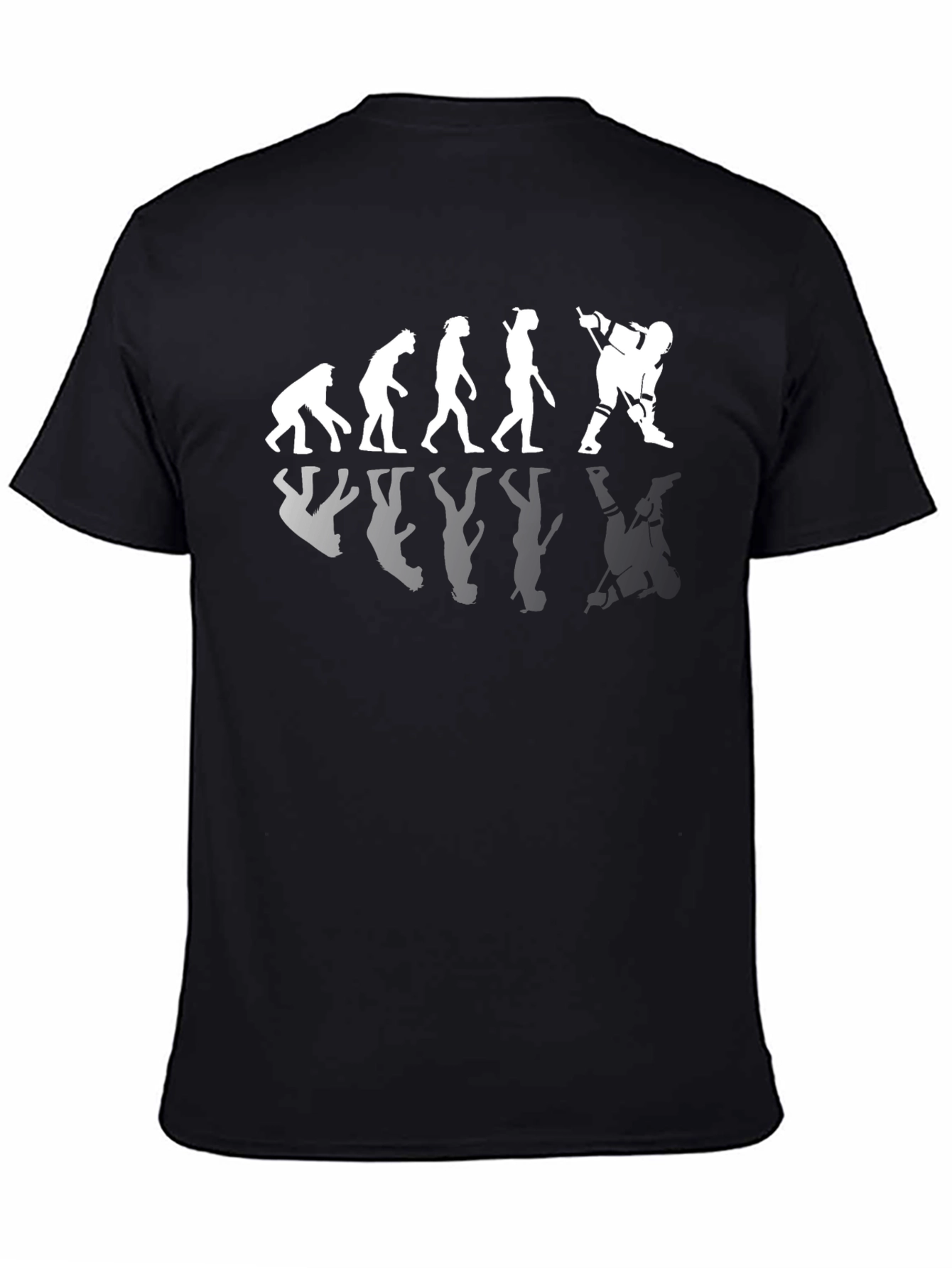 Hockey Evolution T-Shirt - Funny Graphic Tee