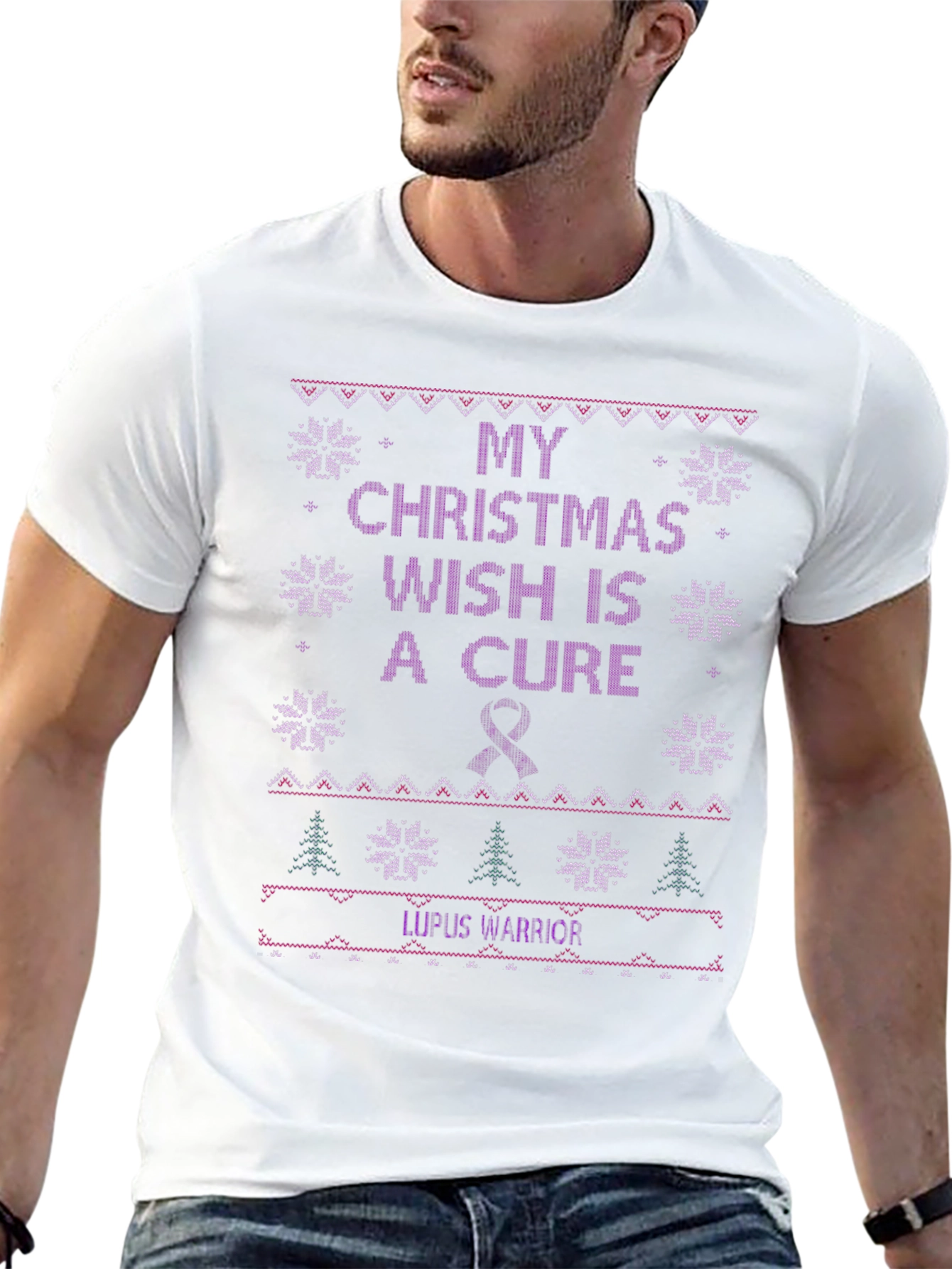 Lupus Warrior Christmas Wish T-Shirt