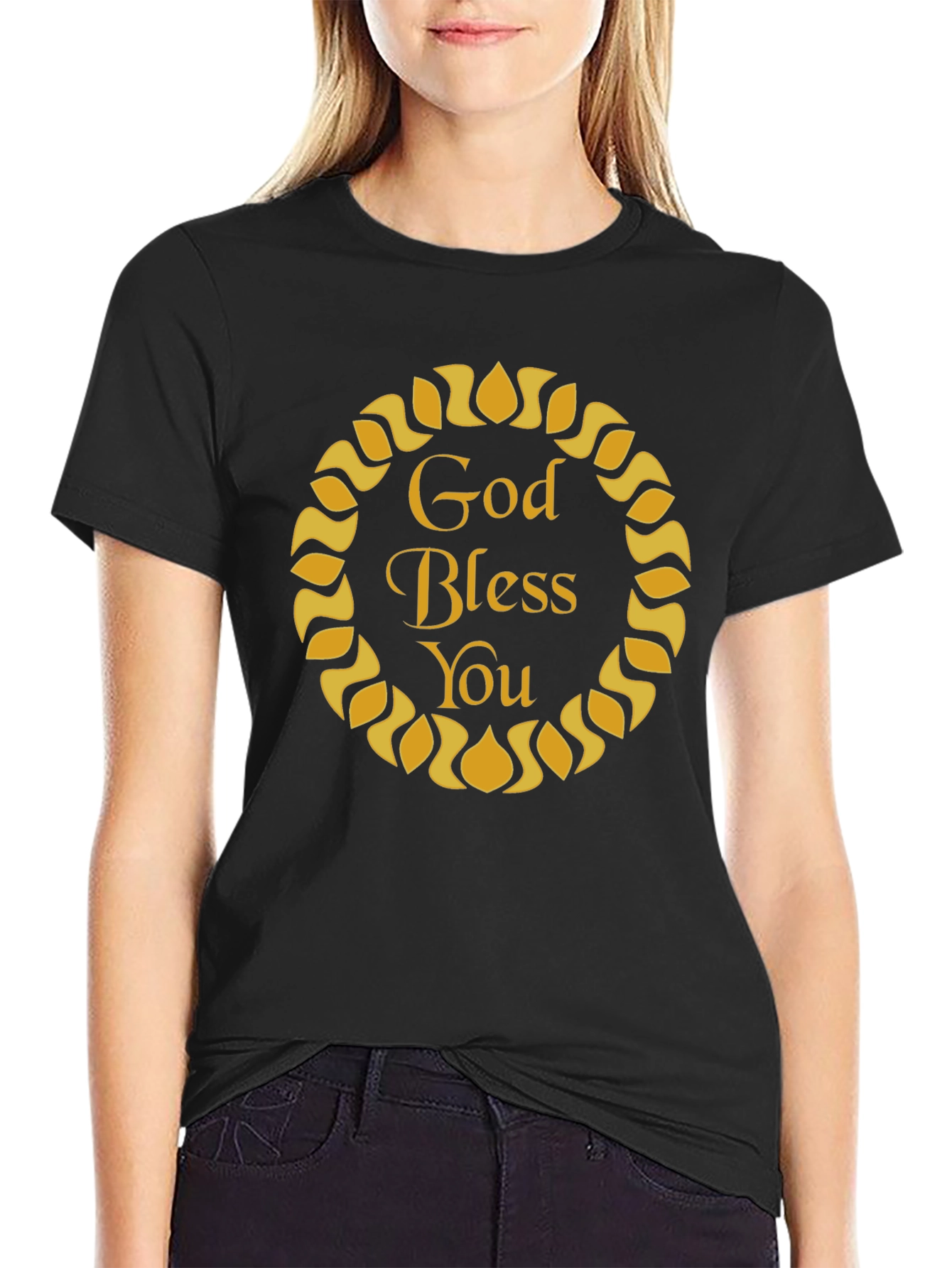 God Bless You T-Shirt - Religious Gift