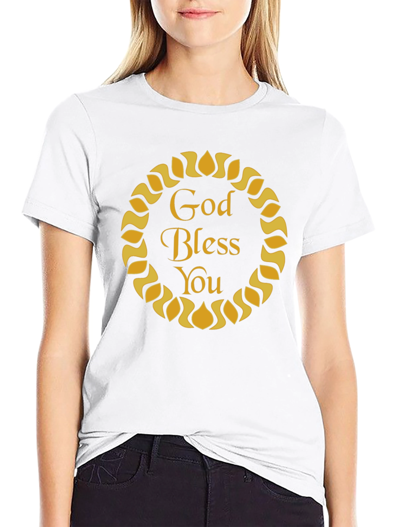 God Bless You T-Shirt - Religious Gift