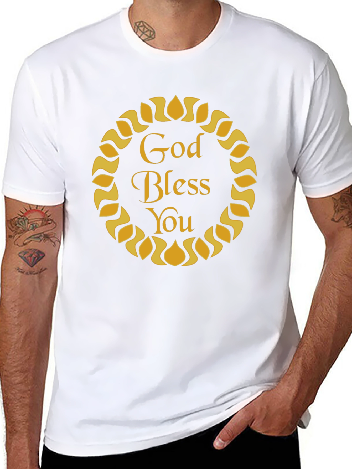 God Bless You T-Shirt - Religious Gift