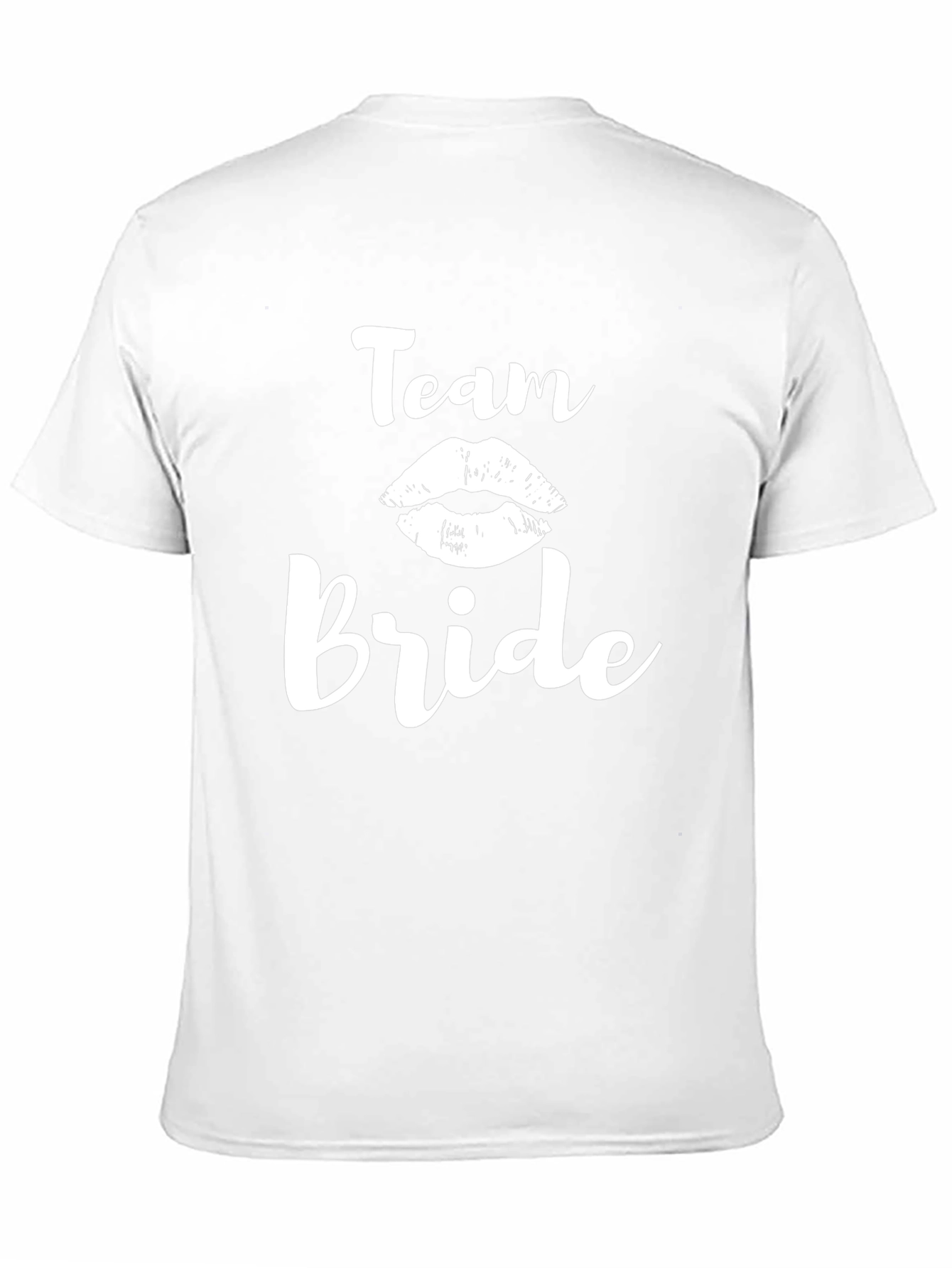 Team Bride T-Shirt - Black Bridal Party Tee