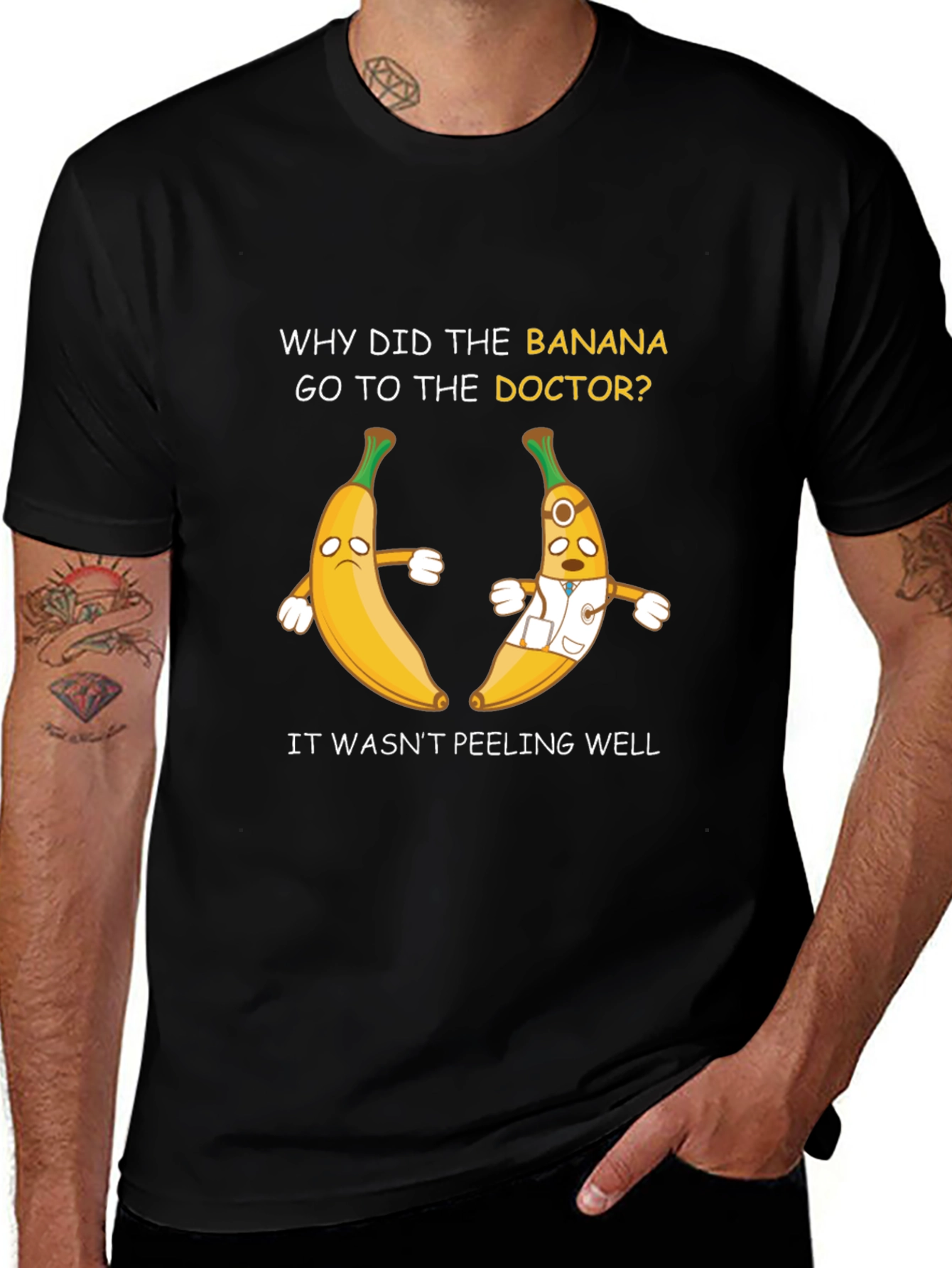 Funny Banana Doctor T-Shirt