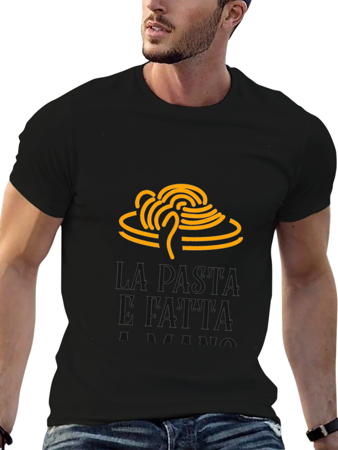 Pasta Milano Black T-Shirt