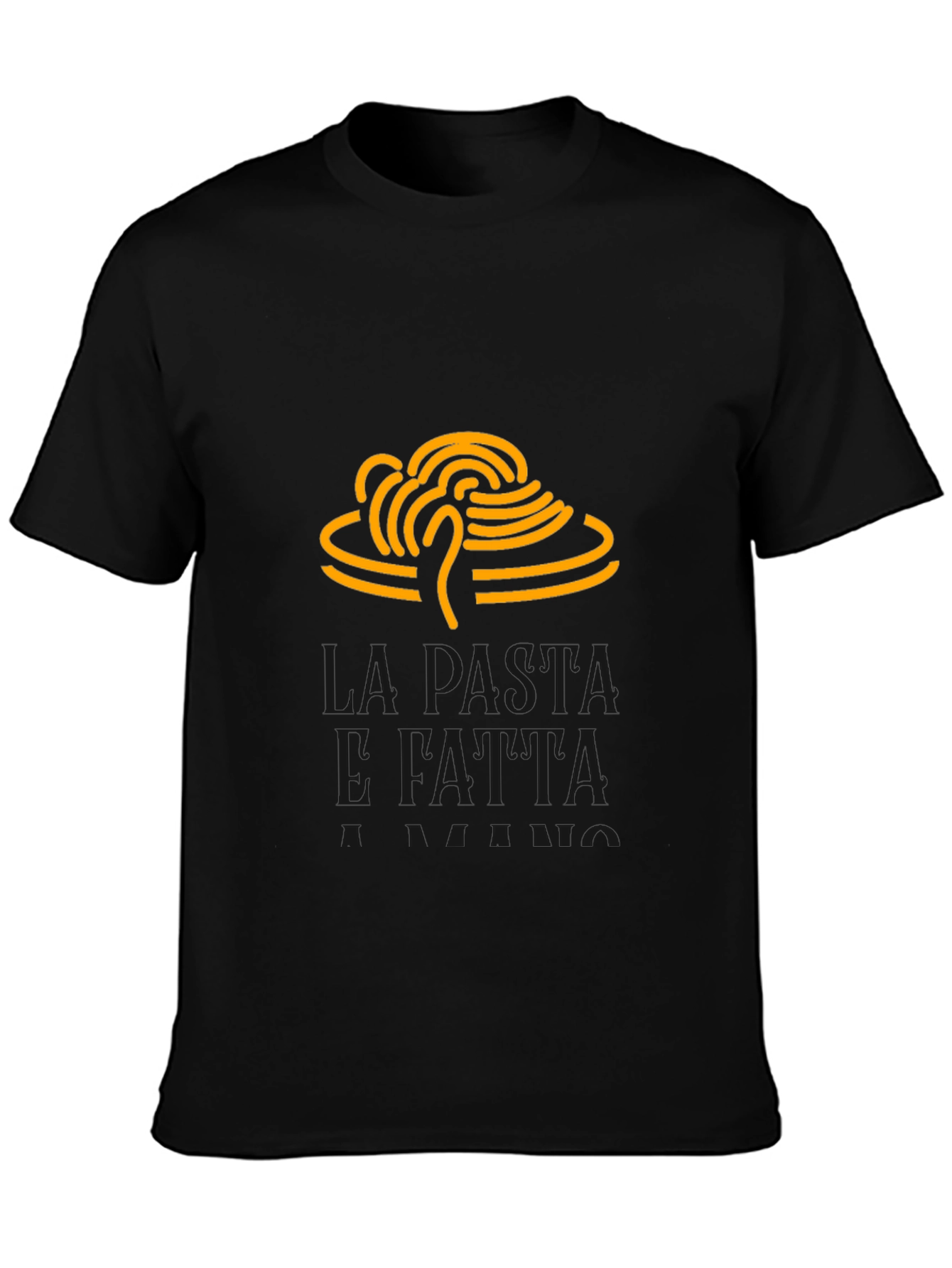 Pasta Milano Black T-Shirt