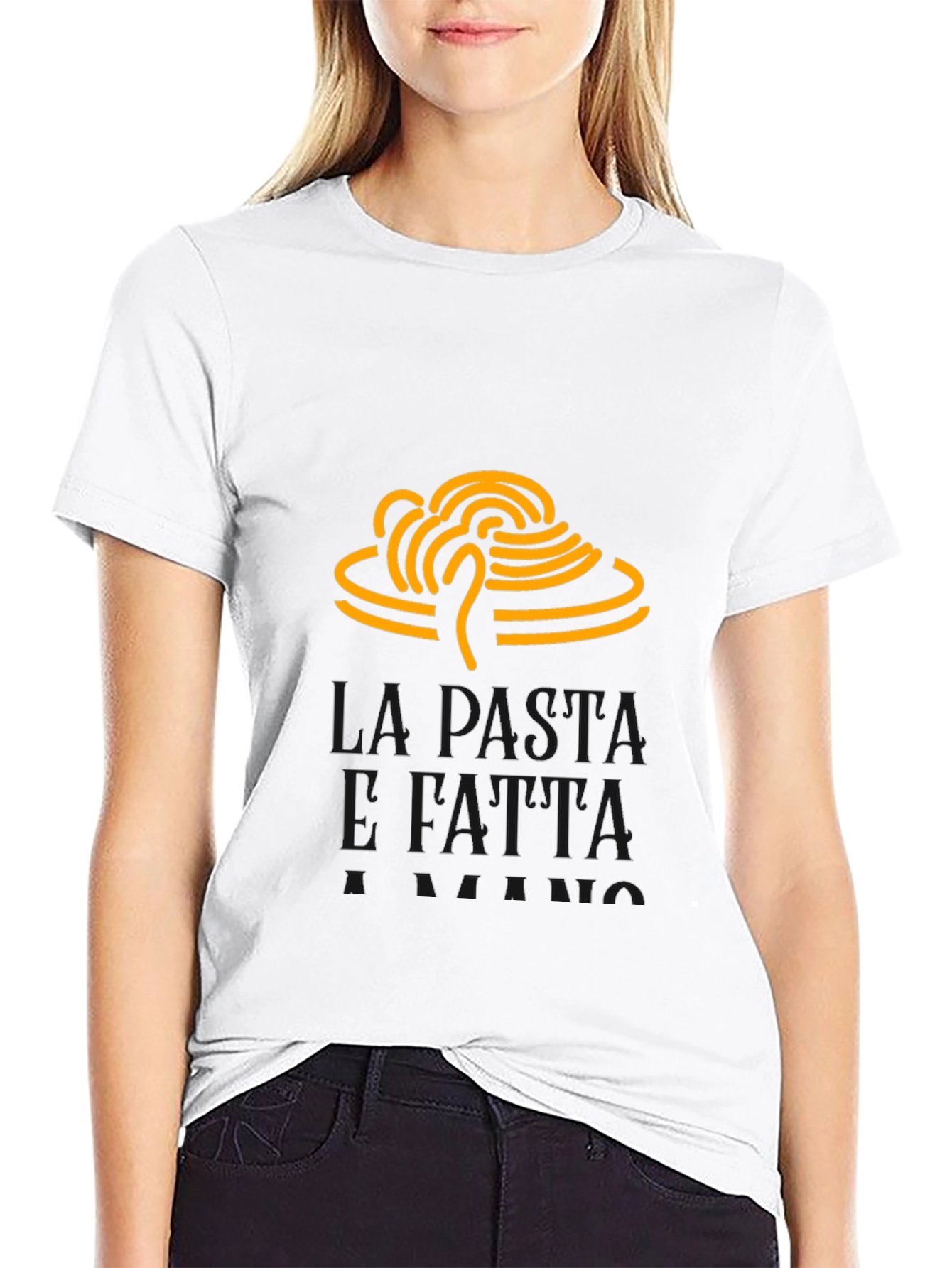 Pasta Milano Black T-Shirt