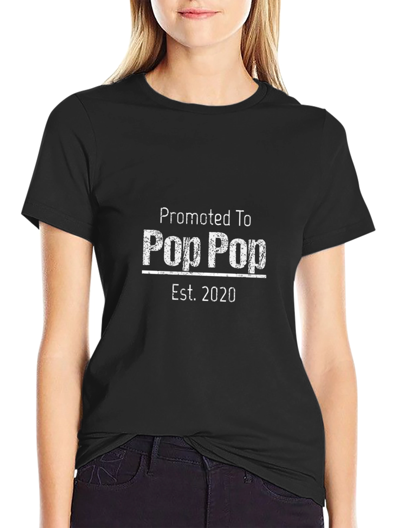 Promoted to Pop Pop Est. 2020 T-Shirt