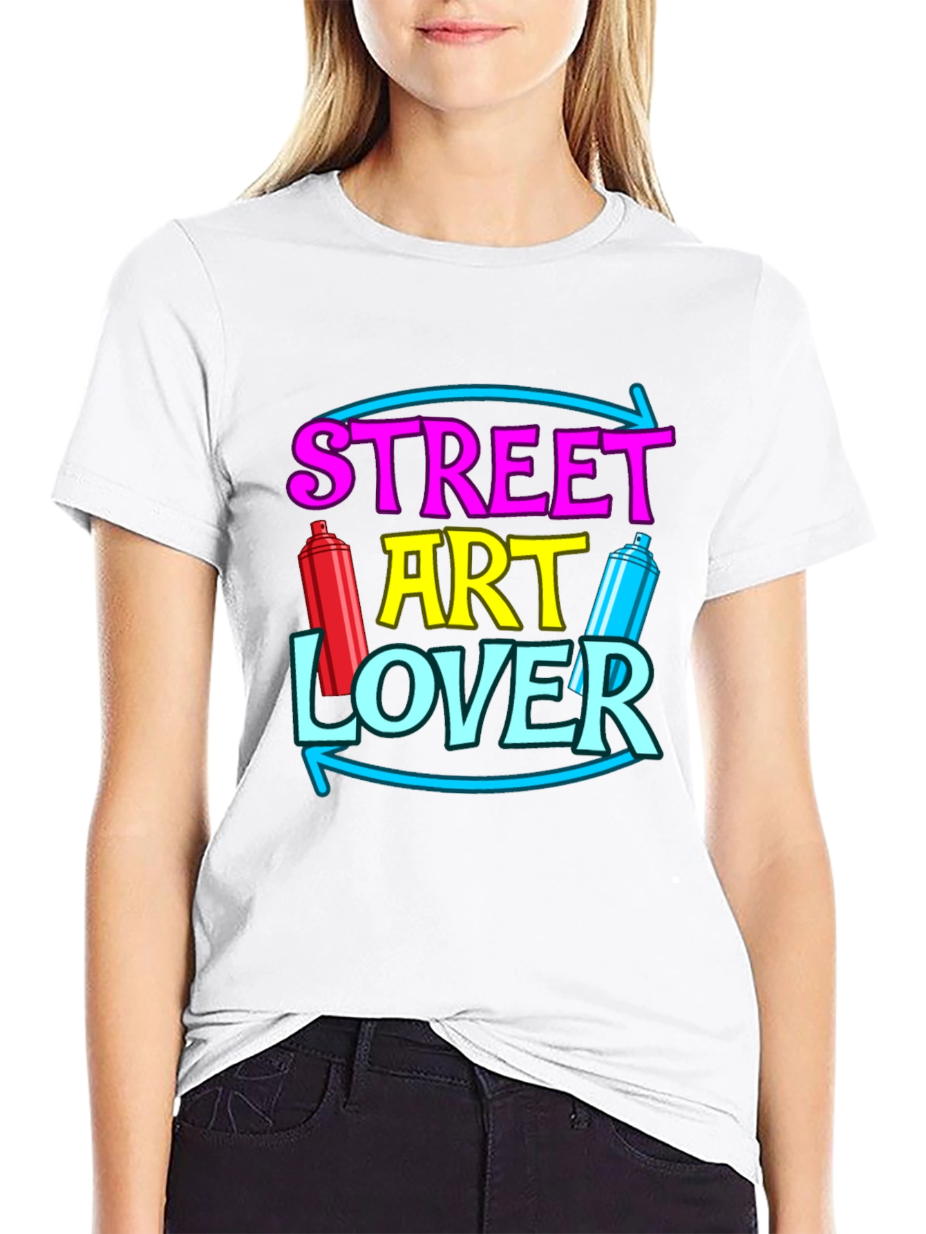 Street Art Lover T-Shirt Graffiti Artist Tee