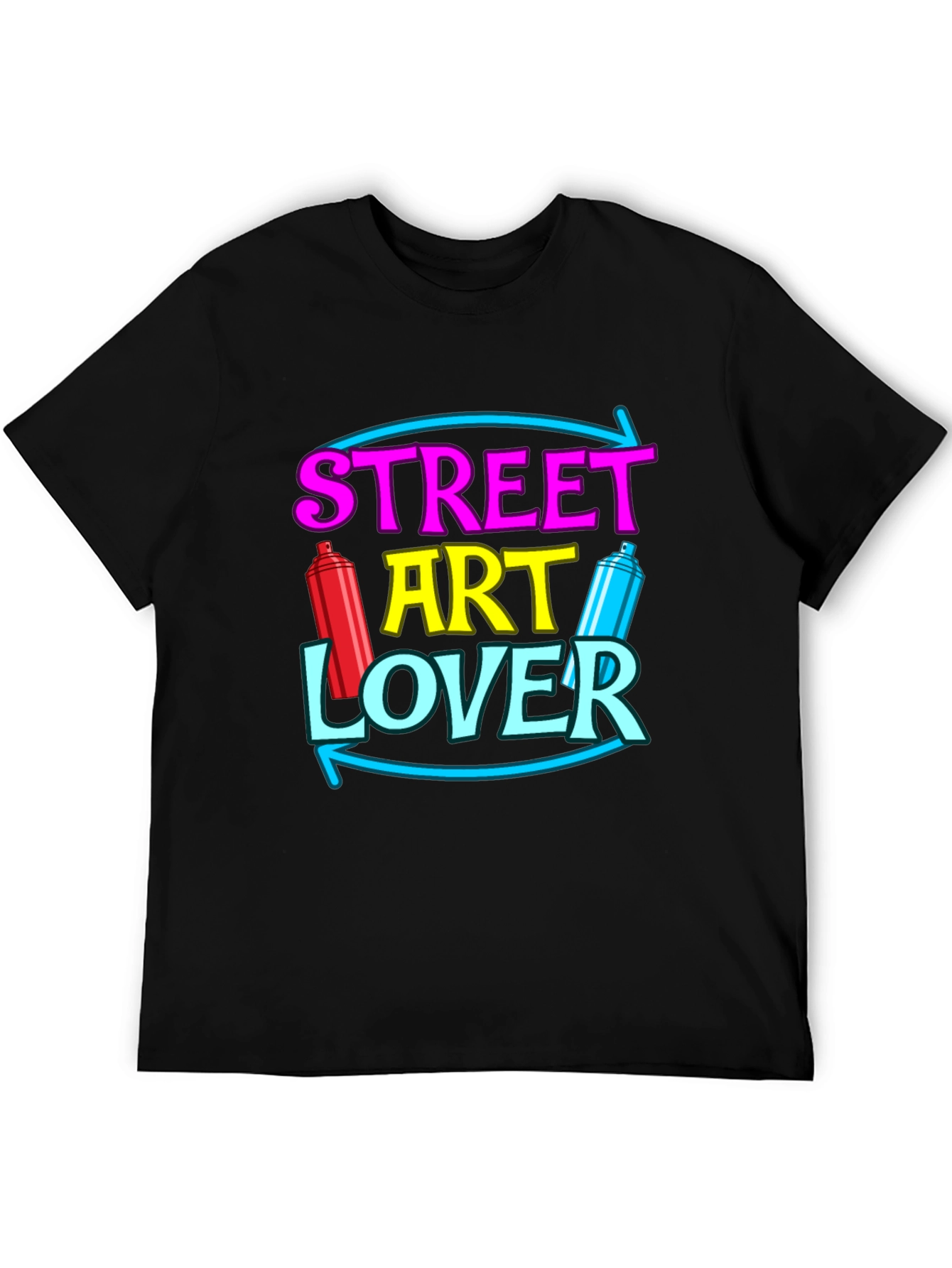 Street Art Lover T-Shirt Graffiti Artist Tee