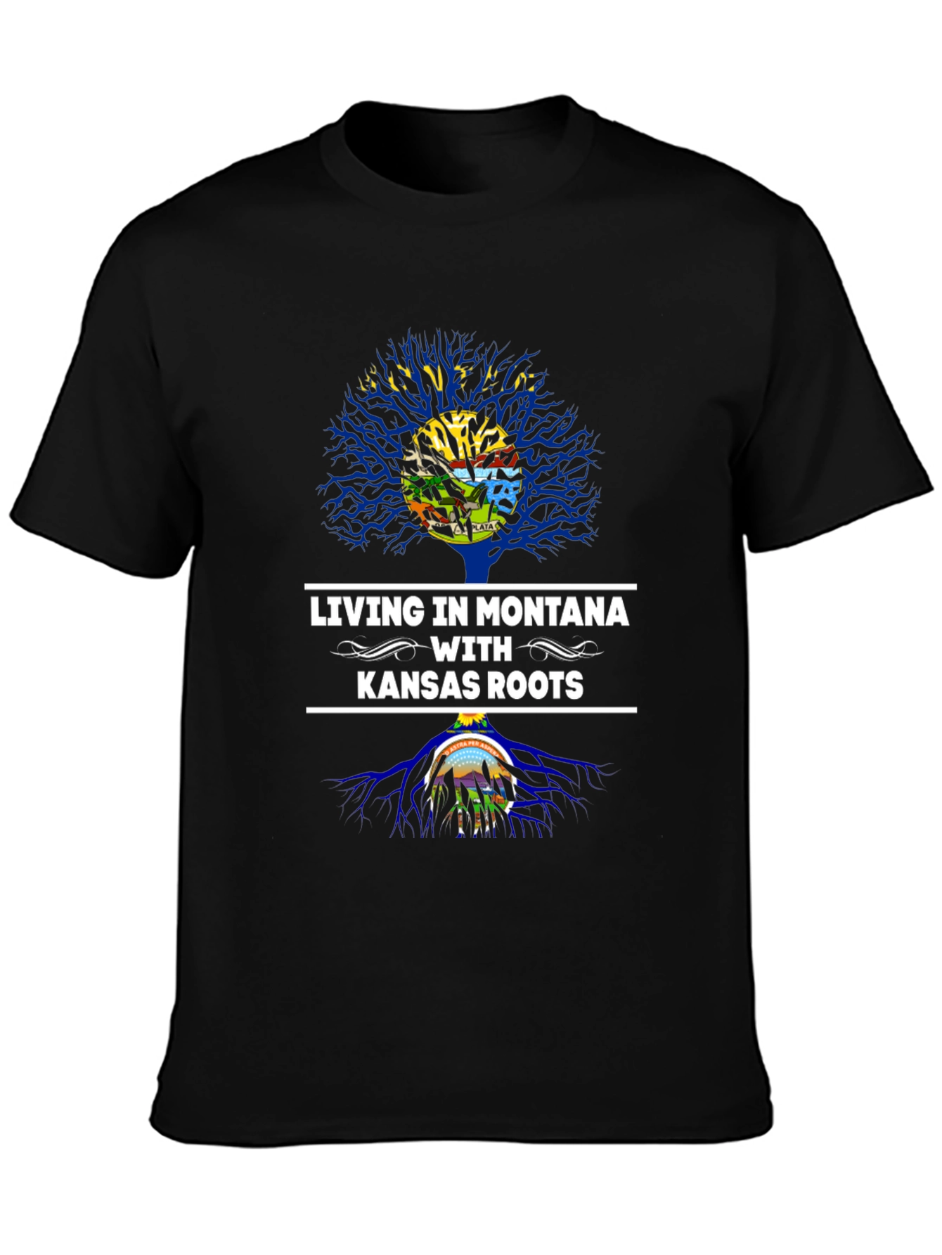 Montana Living Kansas Roots Graphic T-Shirt
