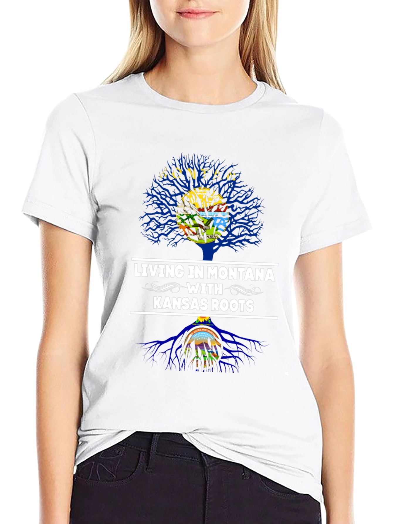 Montana Living Kansas Roots Graphic T-Shirt
