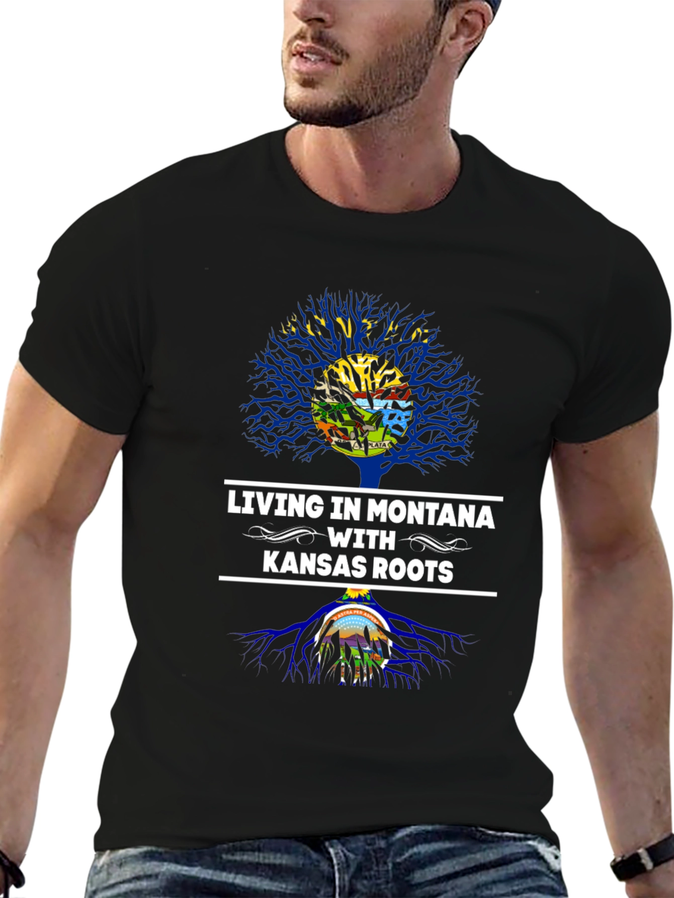 Montana Living Kansas Roots Graphic T-Shirt