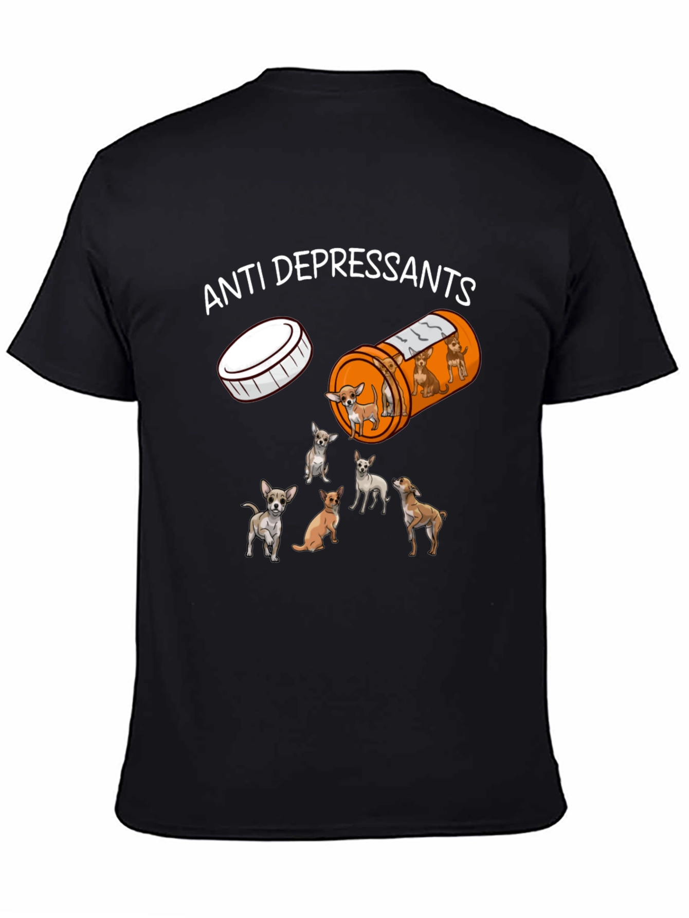 Anti-Depressant Chihuahua T-Shirt