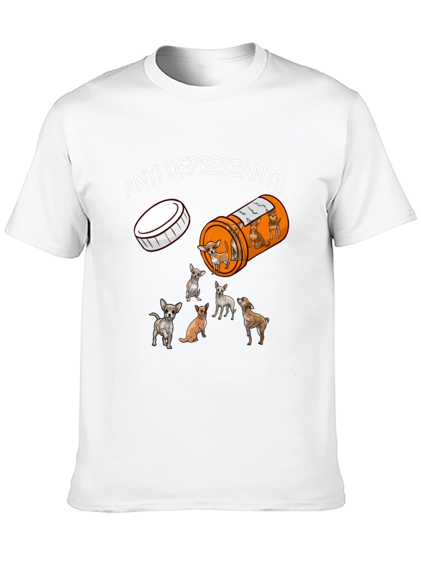 Anti-Depressant Chihuahua T-Shirt