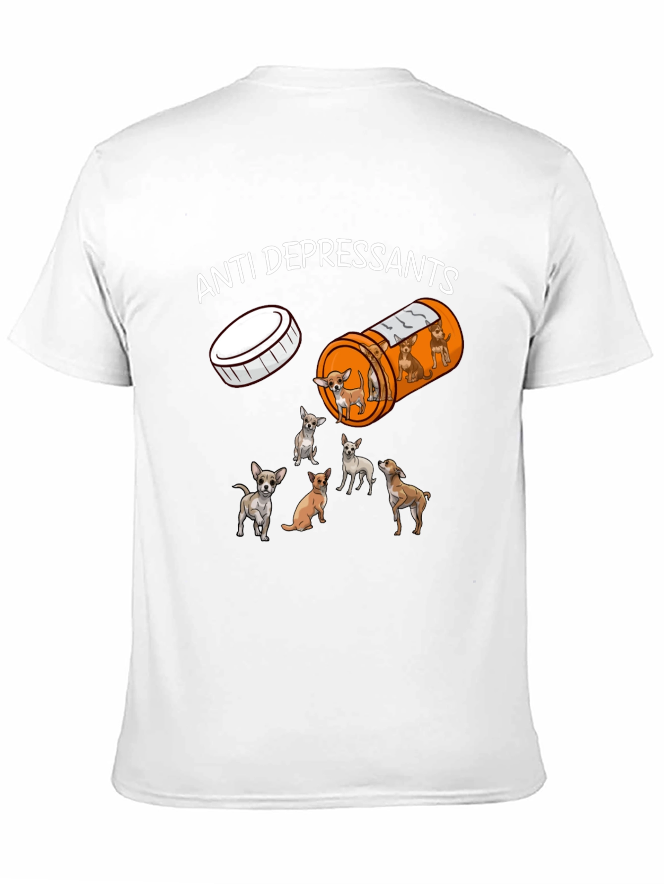 Anti-Depressant Chihuahua T-Shirt