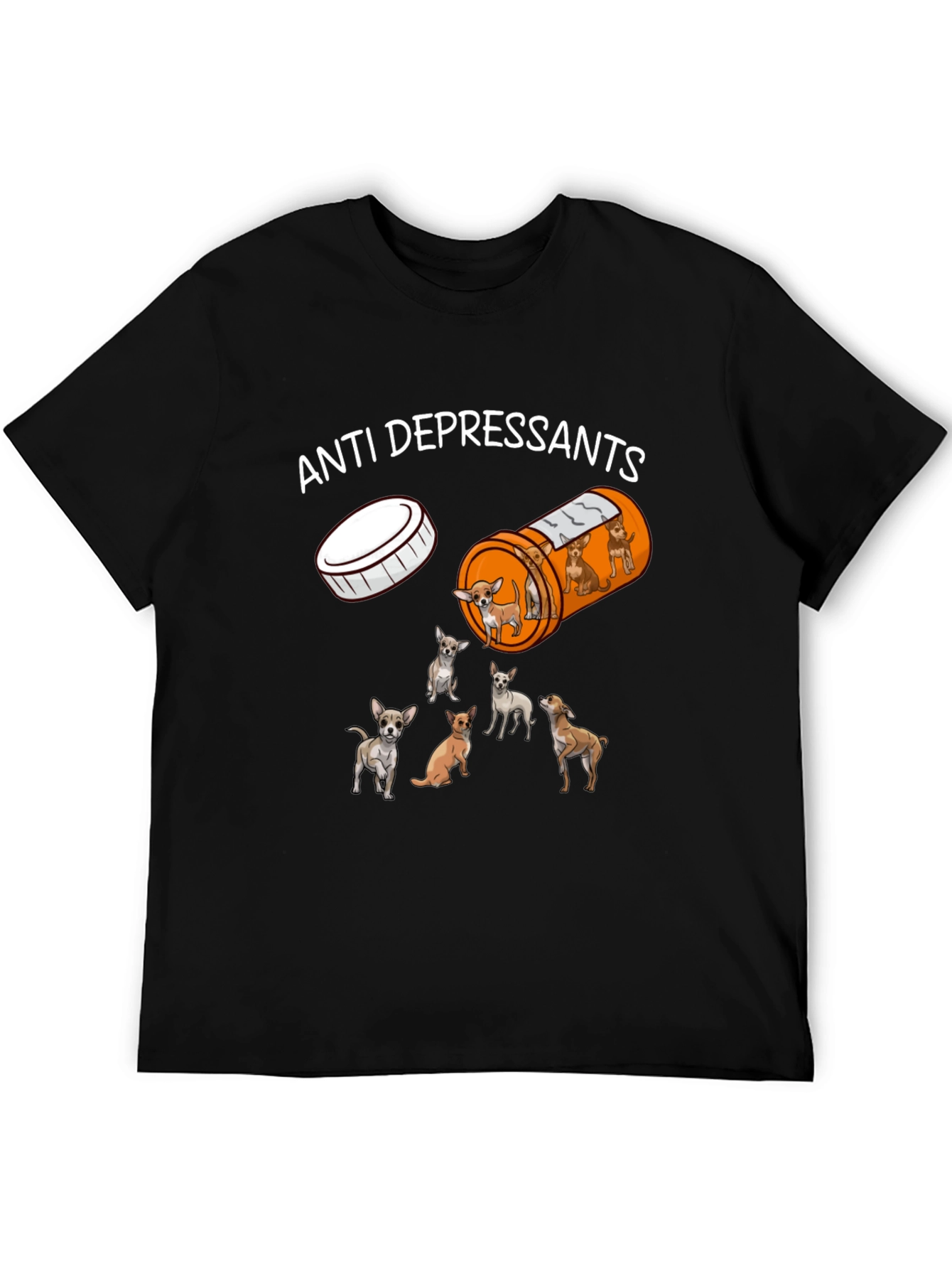 Anti-Depressant Chihuahua T-Shirt