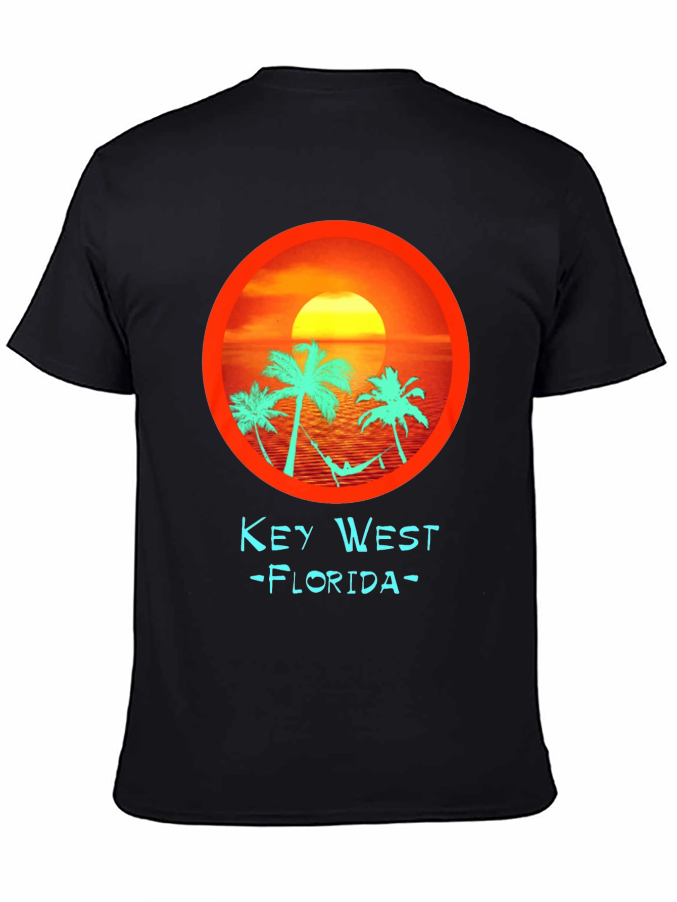 Key West Florida Sunset Graphic Tee