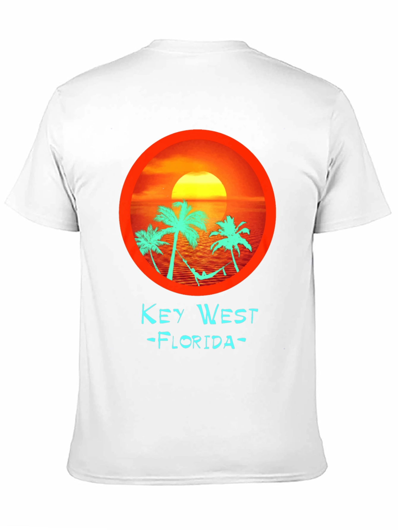 Key West Florida Sunset Graphic Tee