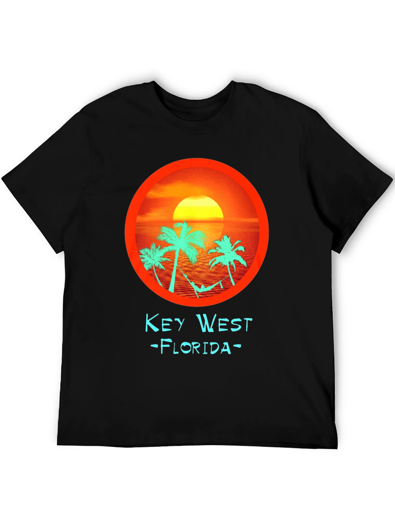 Key West Florida Sunset Graphic Tee