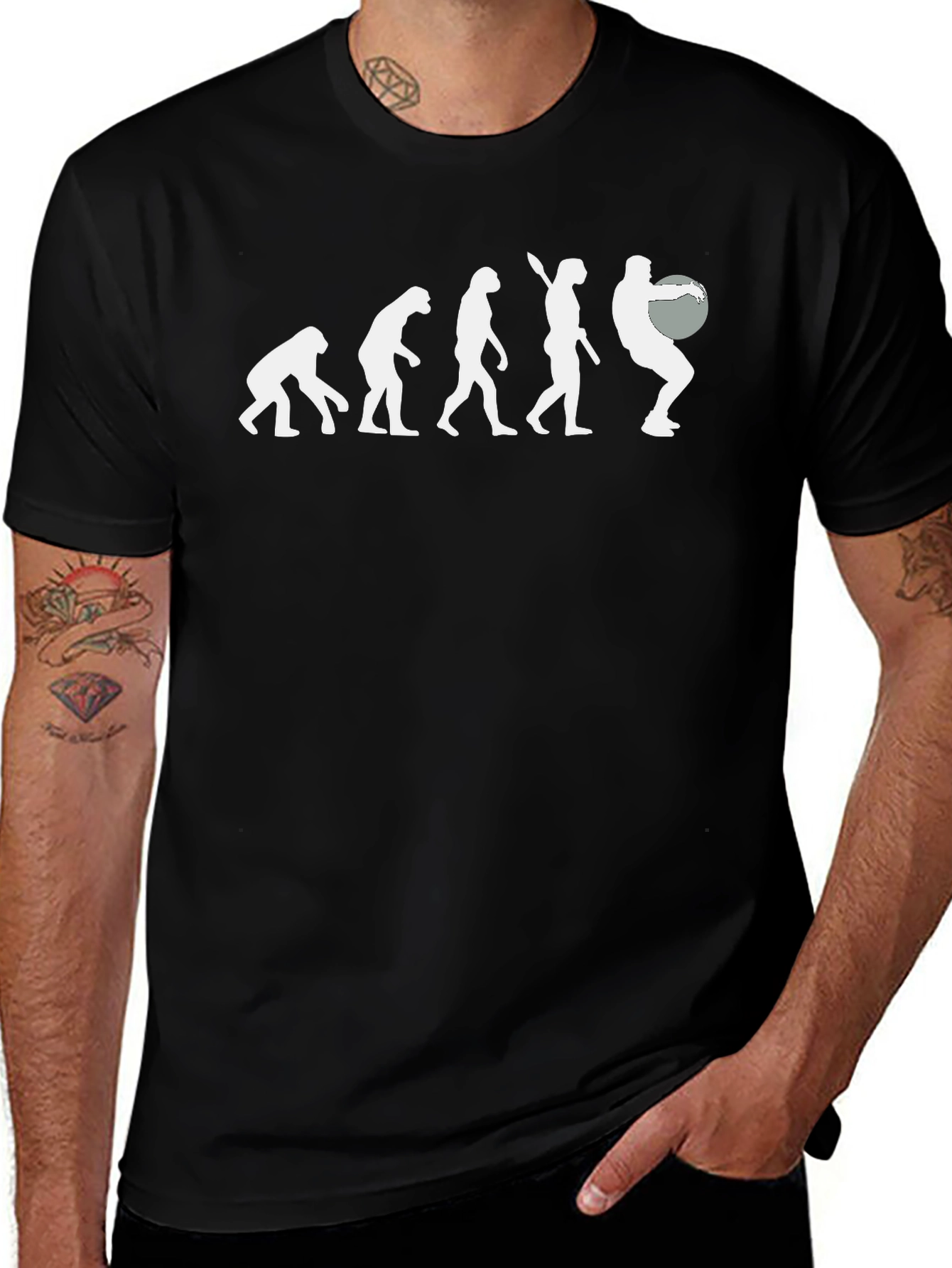 Evolution of Athlete Funny T-Shirt