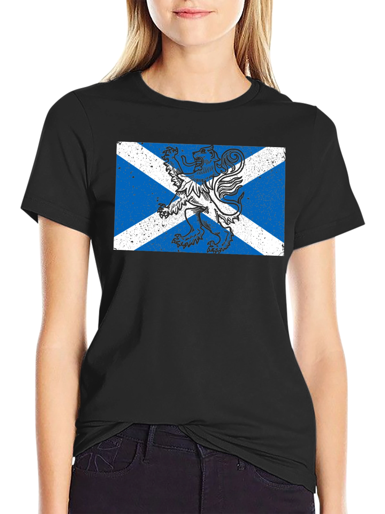 Scotland Flag Lion Rampant Graphic T-Shirt