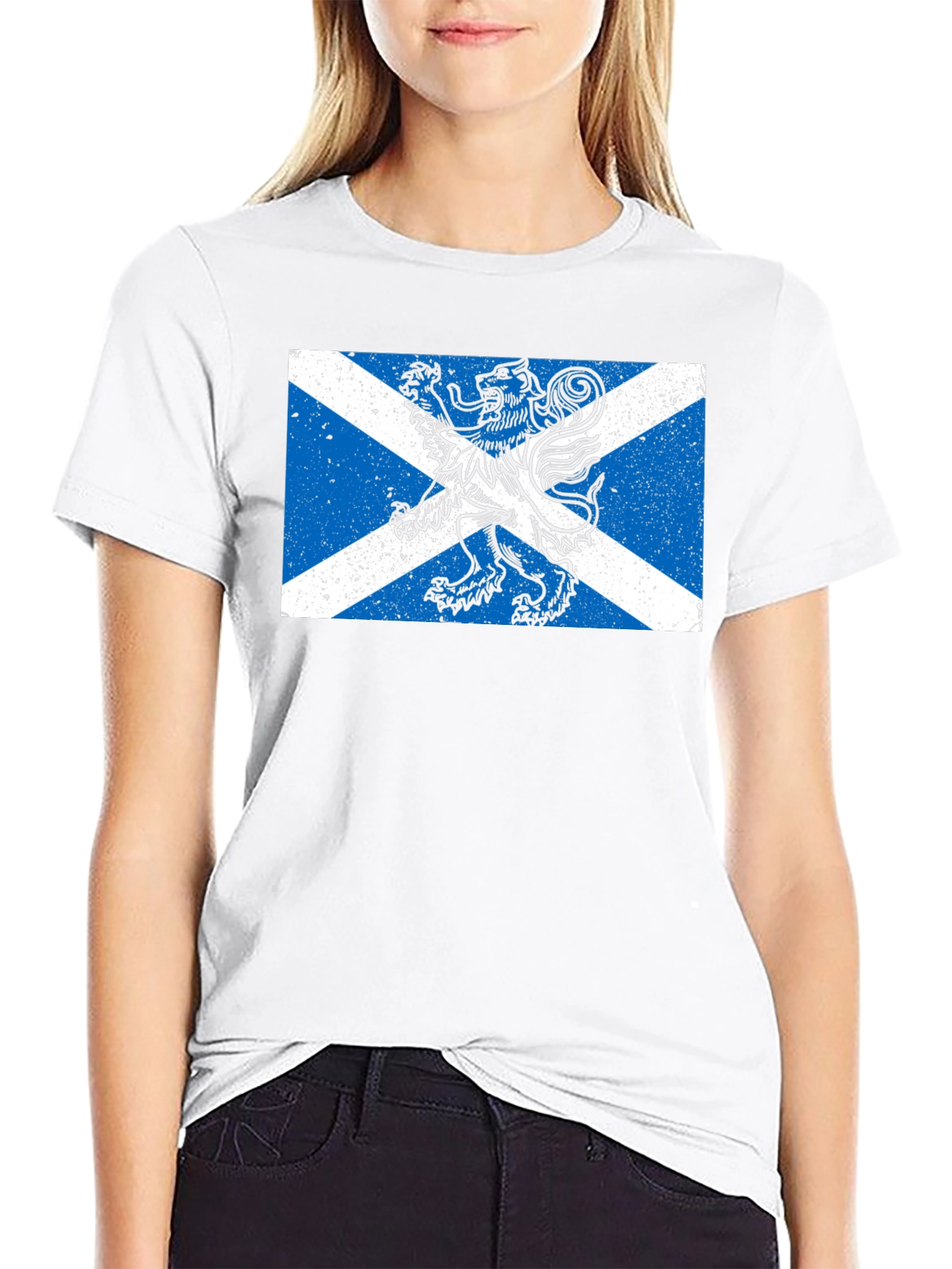 Scotland Flag Lion Rampant Graphic T-Shirt