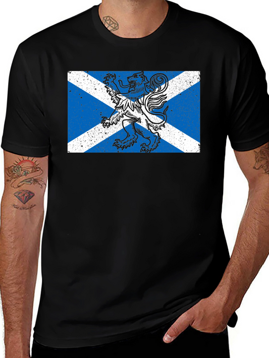 Scotland Flag Lion Rampant Graphic T-Shirt
