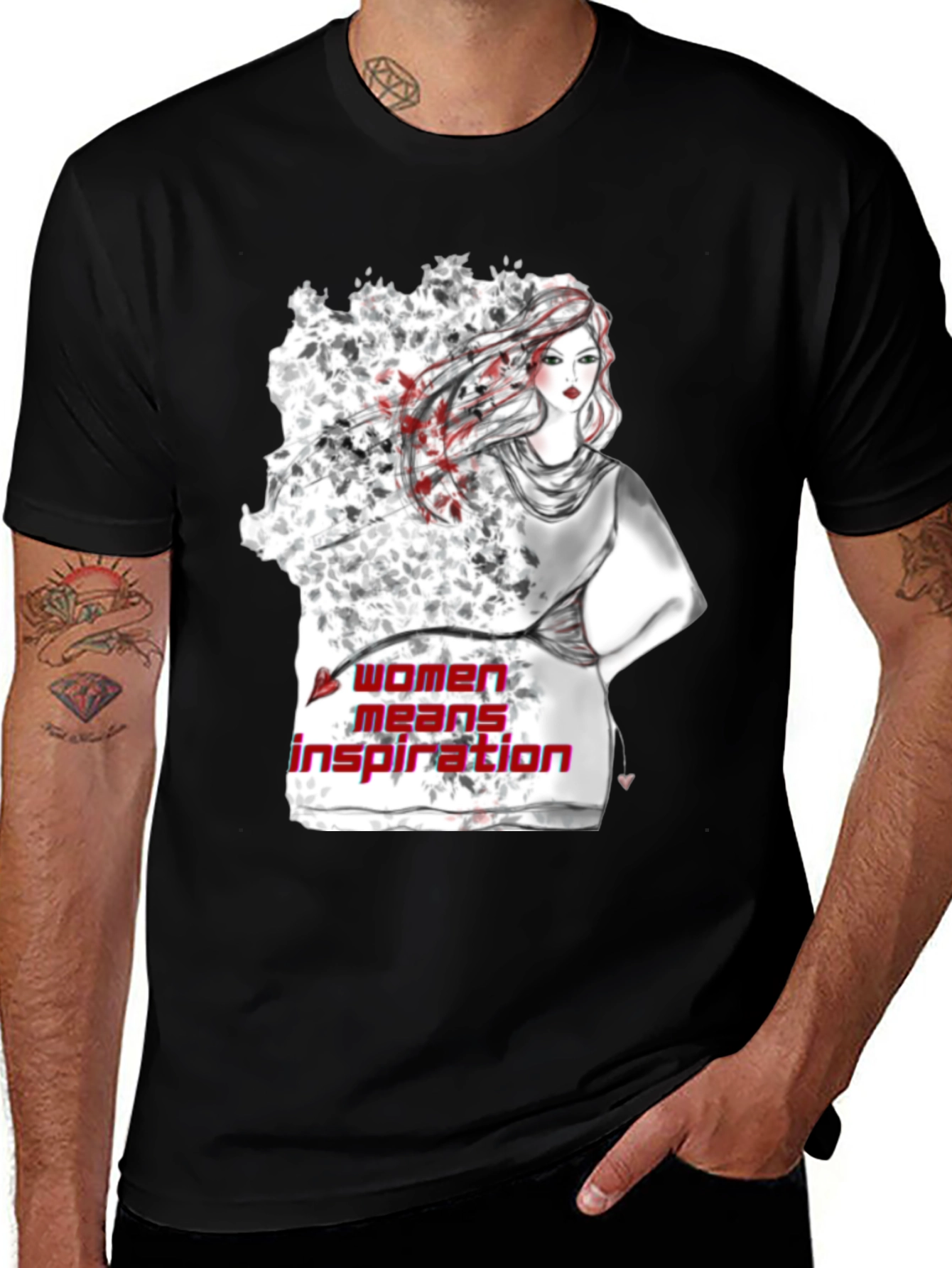 Women Means Inspiration T-Shirt
