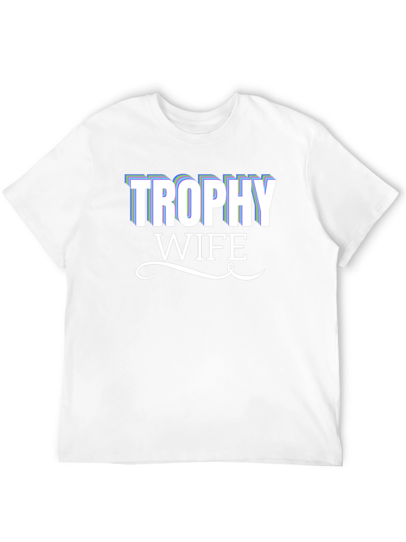 Trophy Wife Graphic Tee - Black