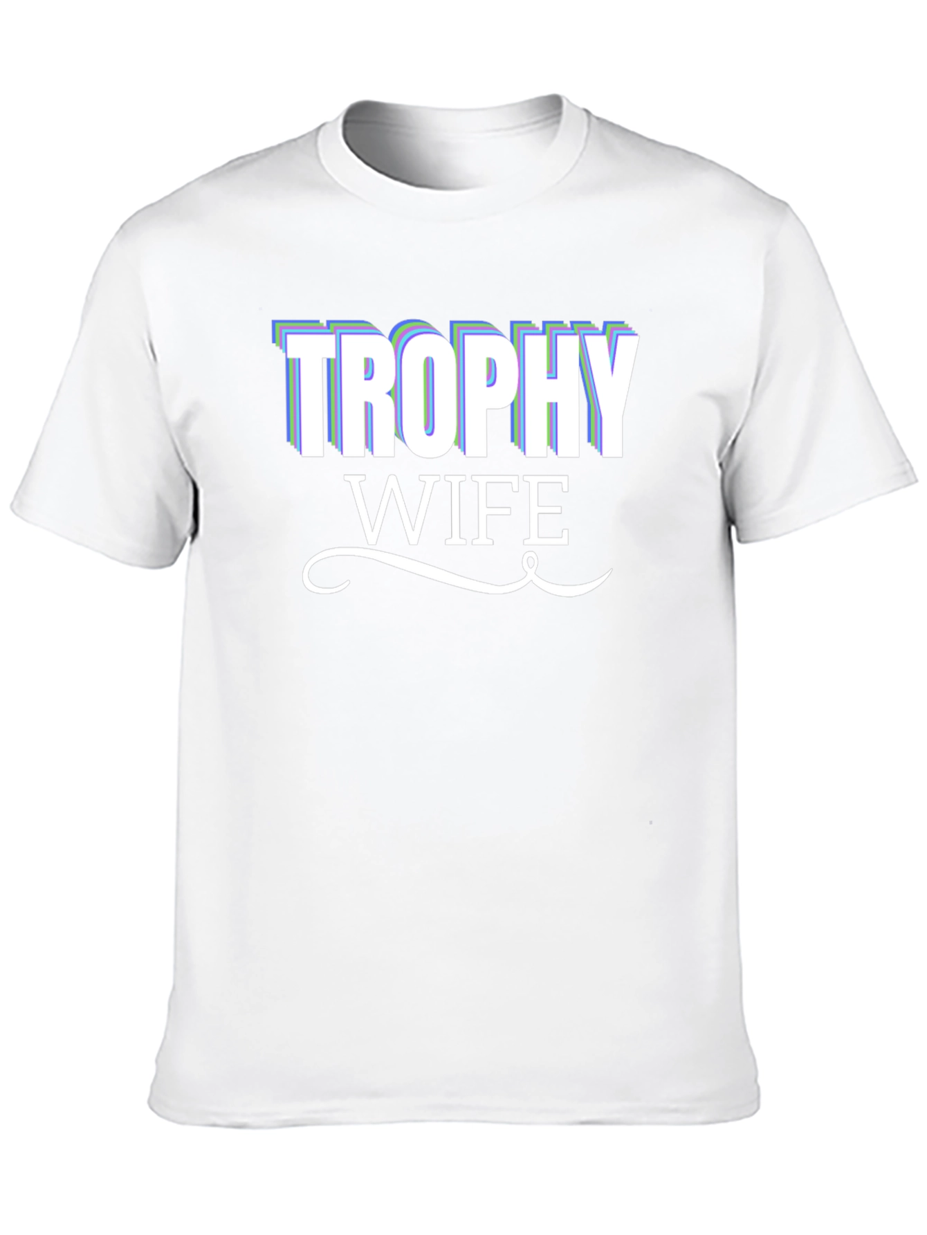 Trophy Wife Graphic Tee - Black