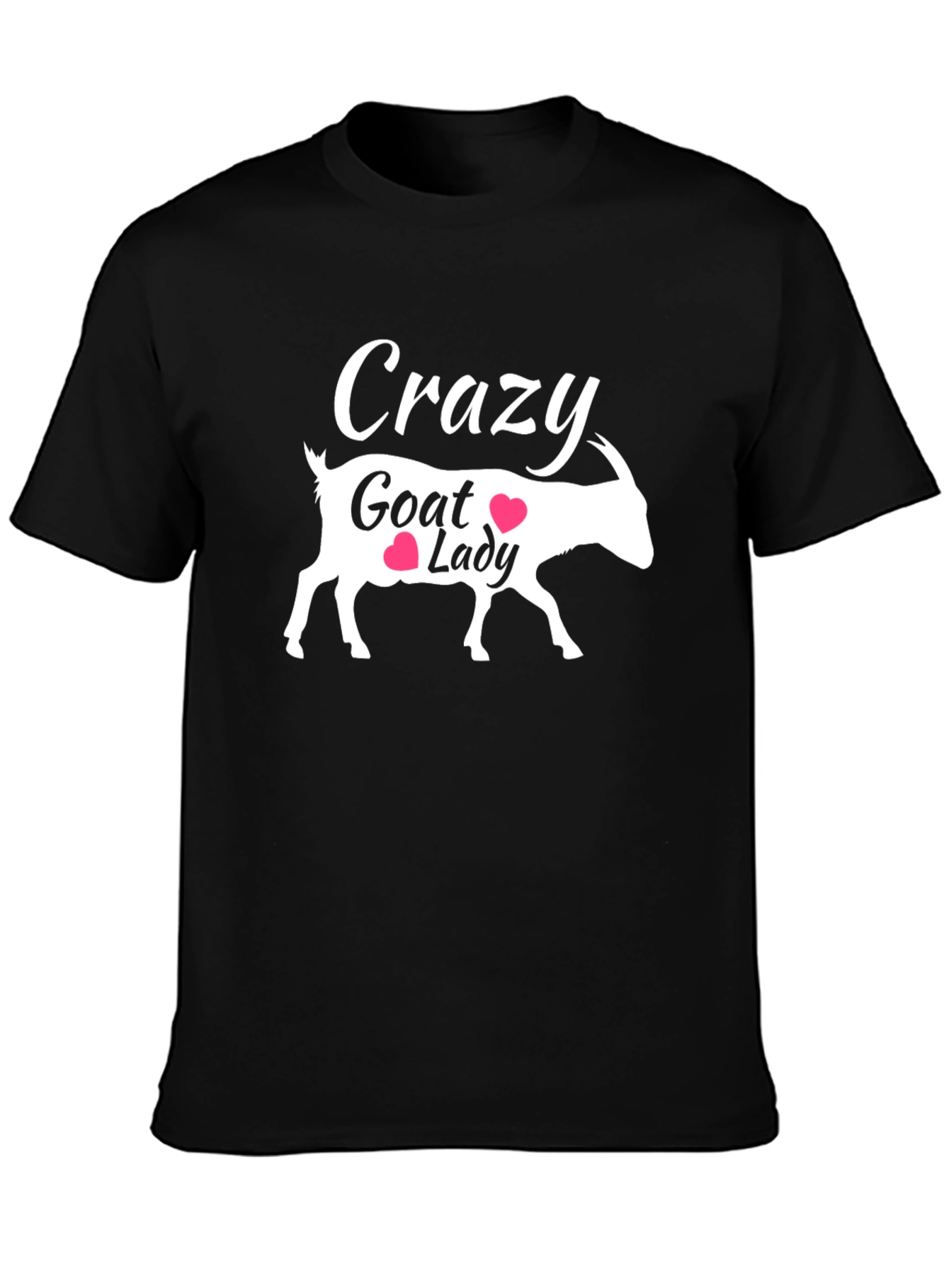 Crazy Goat Lady Graphic T-Shirt