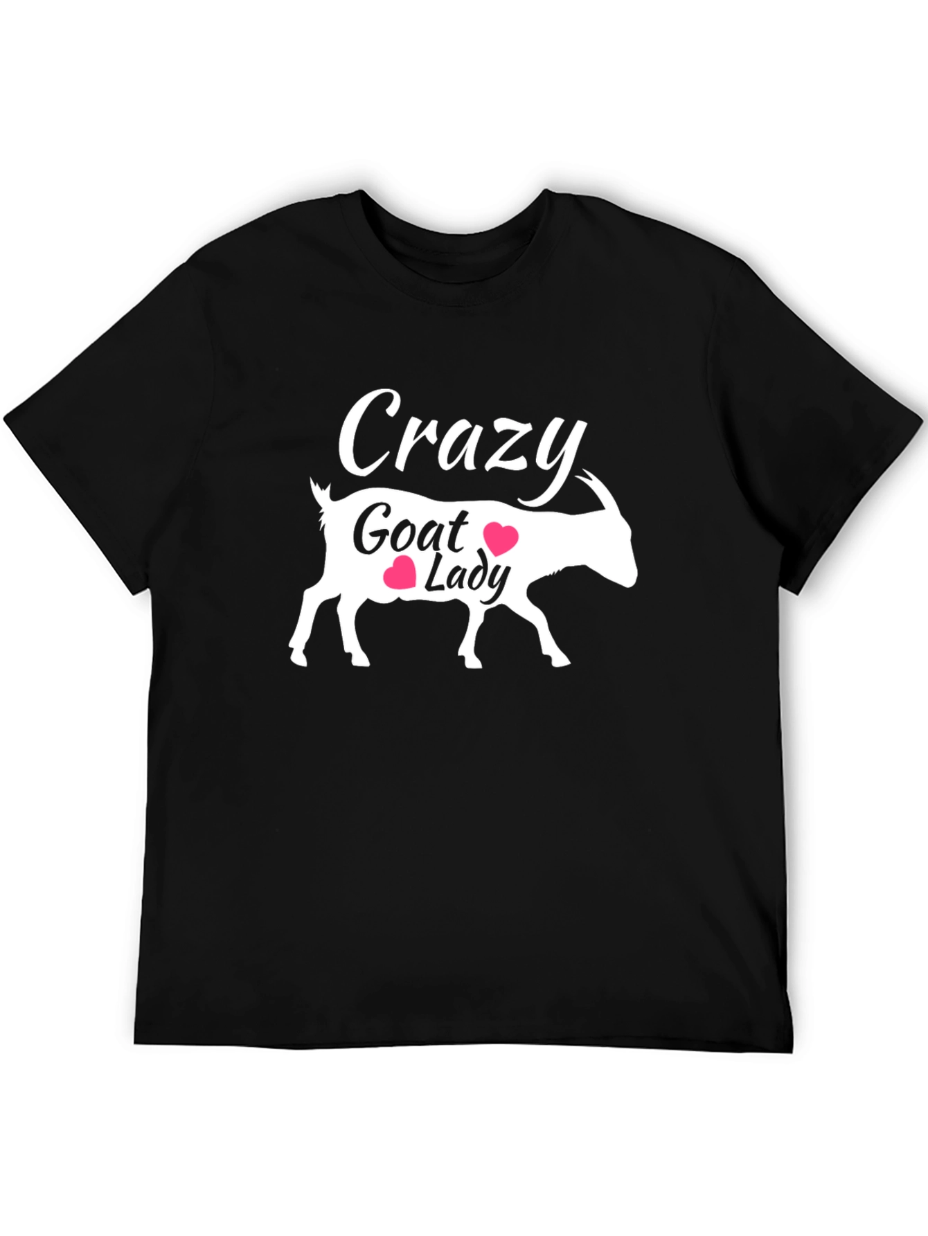 Crazy Goat Lady Graphic T-Shirt