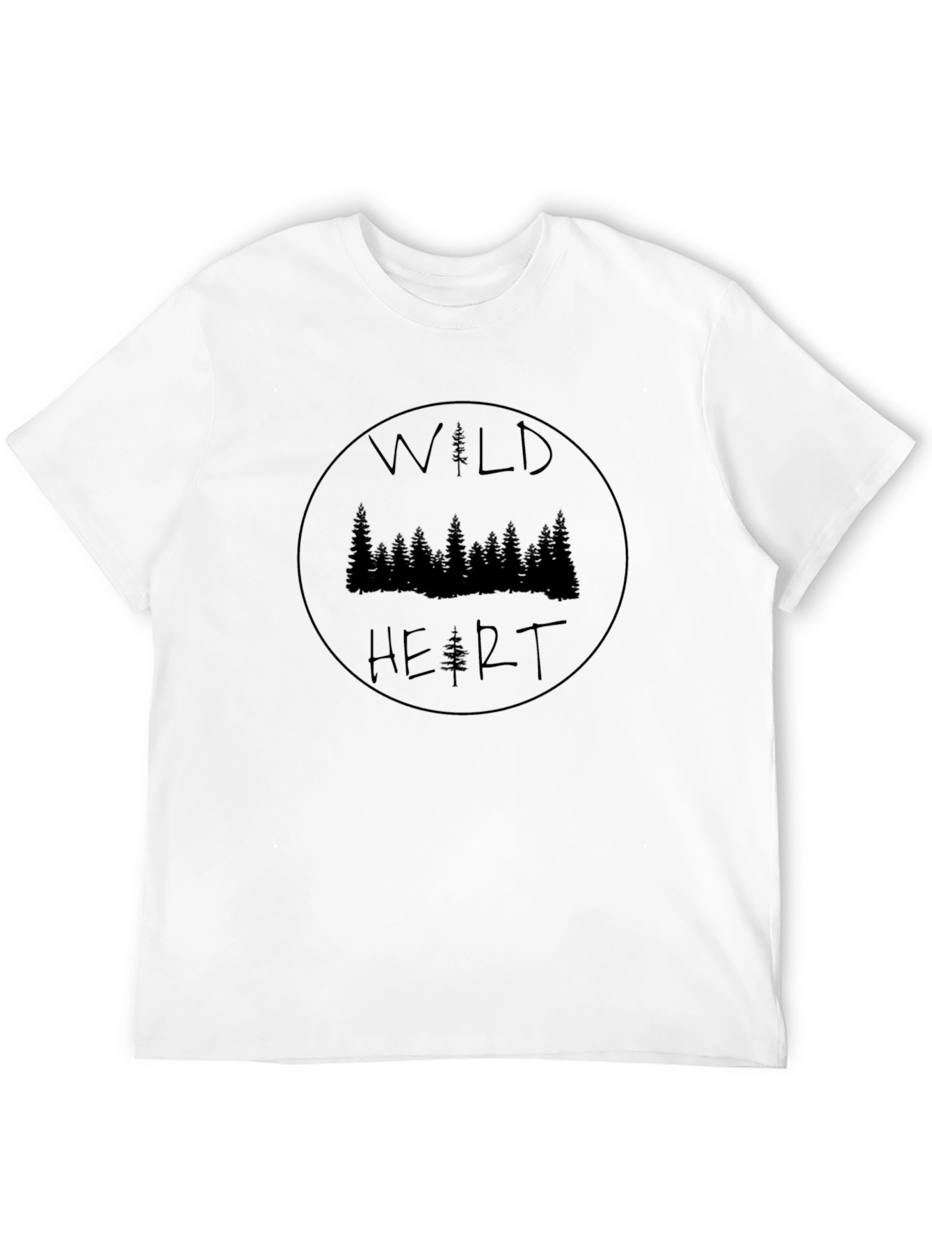 Wild Heart Graphic T-Shirt - Nature Inspired Design