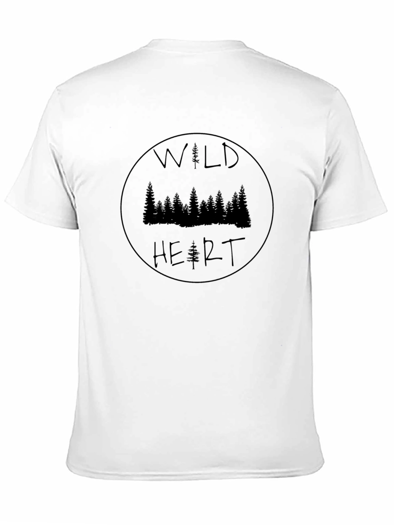 Wild Heart Graphic T-Shirt - Nature Inspired Design