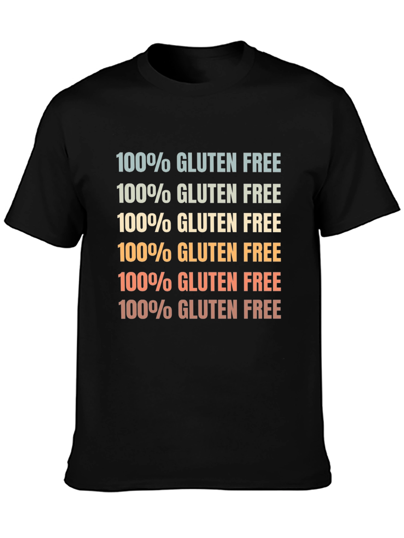 100% Gluten Free Graphic T-Shirt