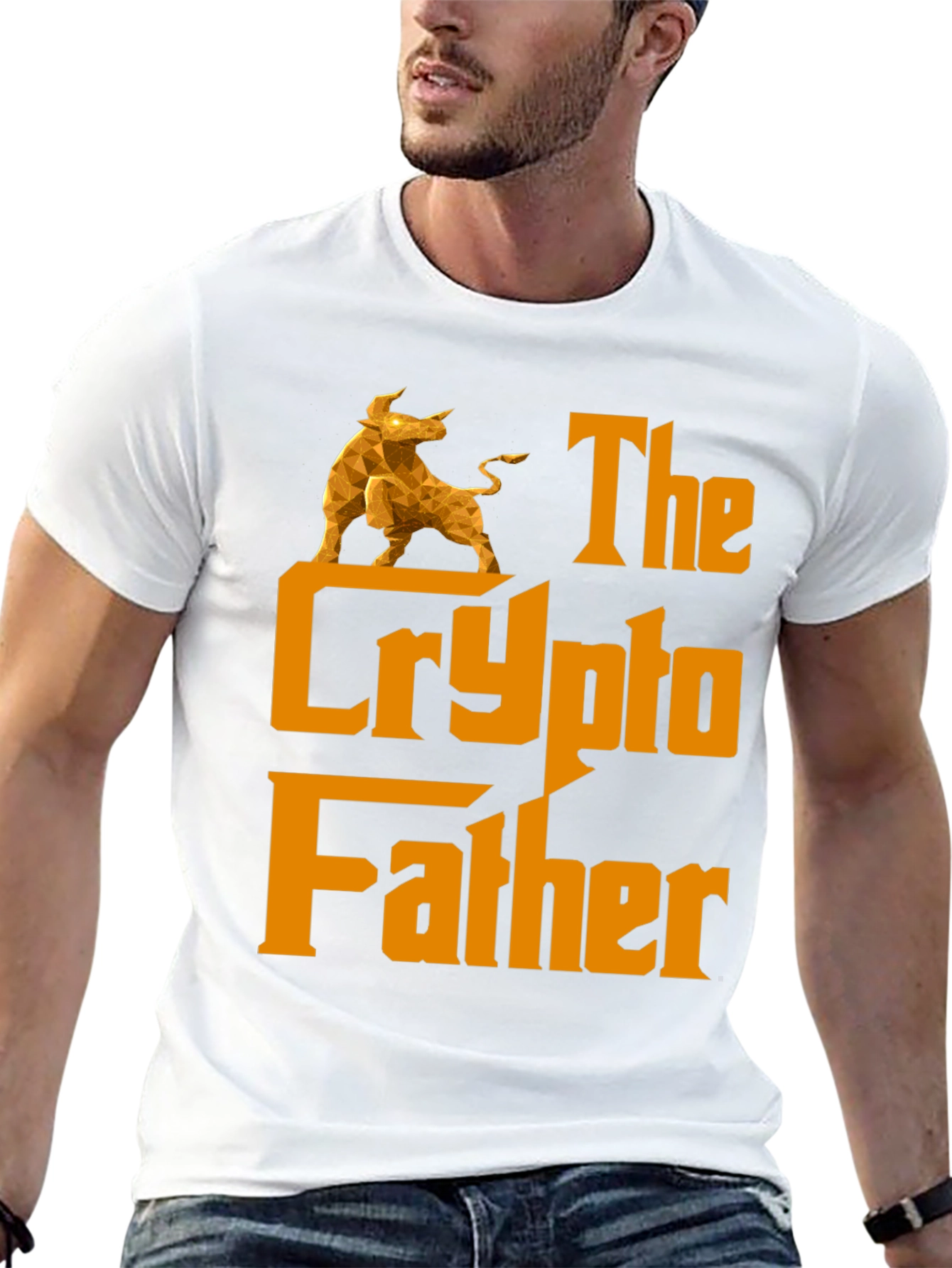 The Crypto Father Graphic T-Shirt