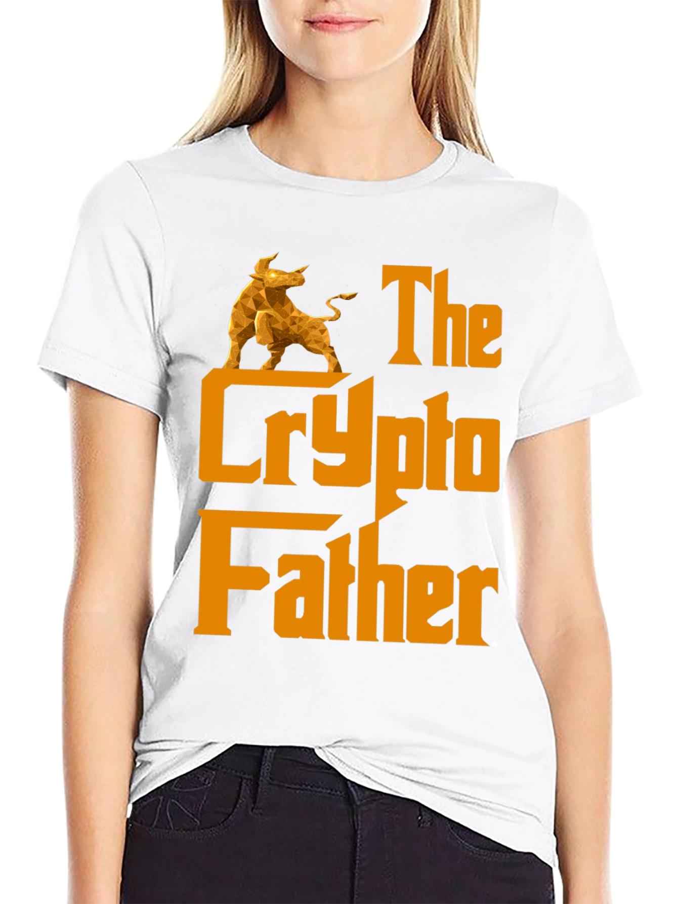 The Crypto Father Graphic T-Shirt