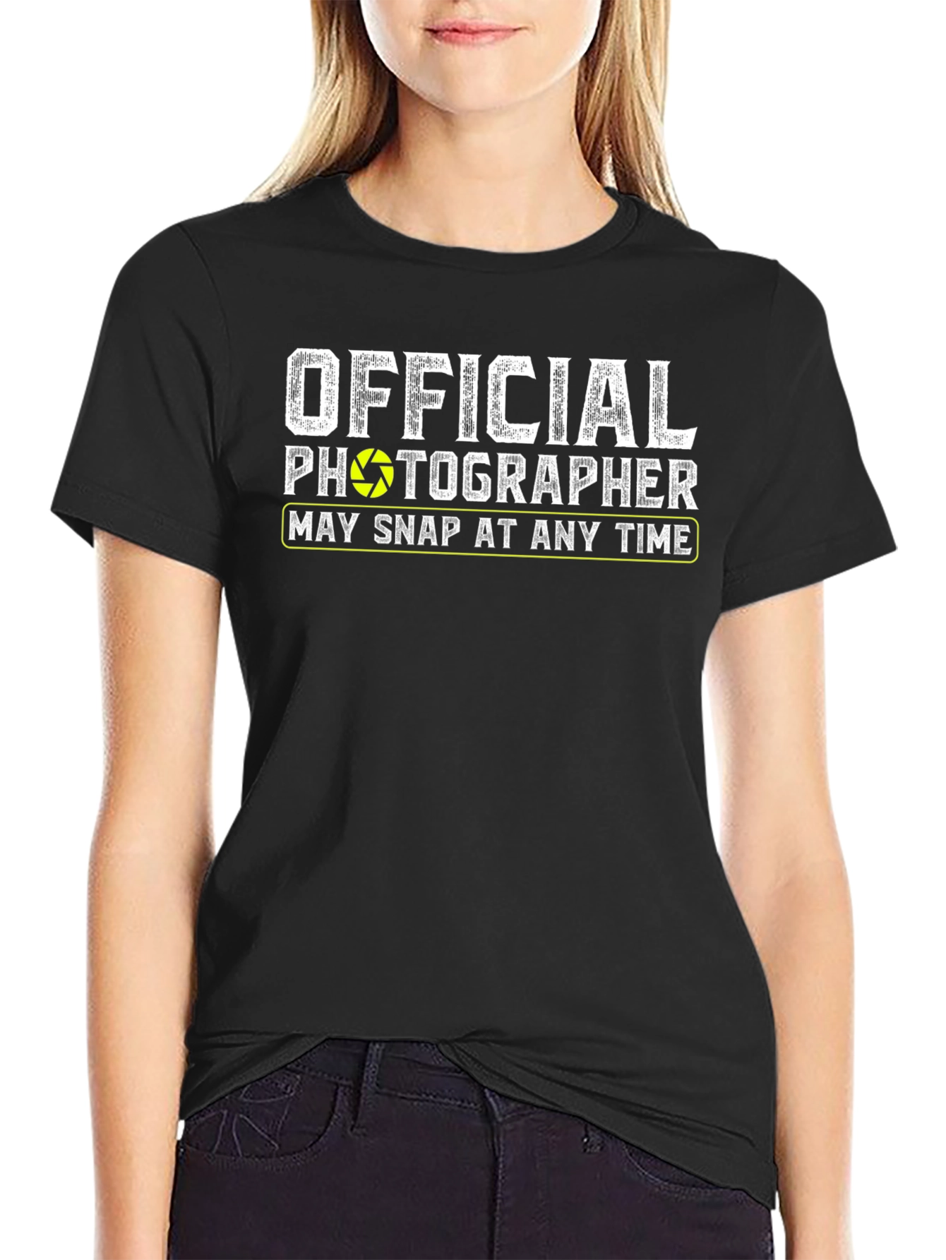 Official Photographer May Snap At Any Time T-Shirt